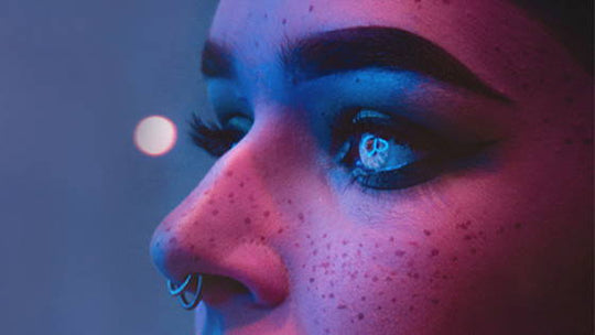 Halloween Preparations With Crazy Contact Lenses