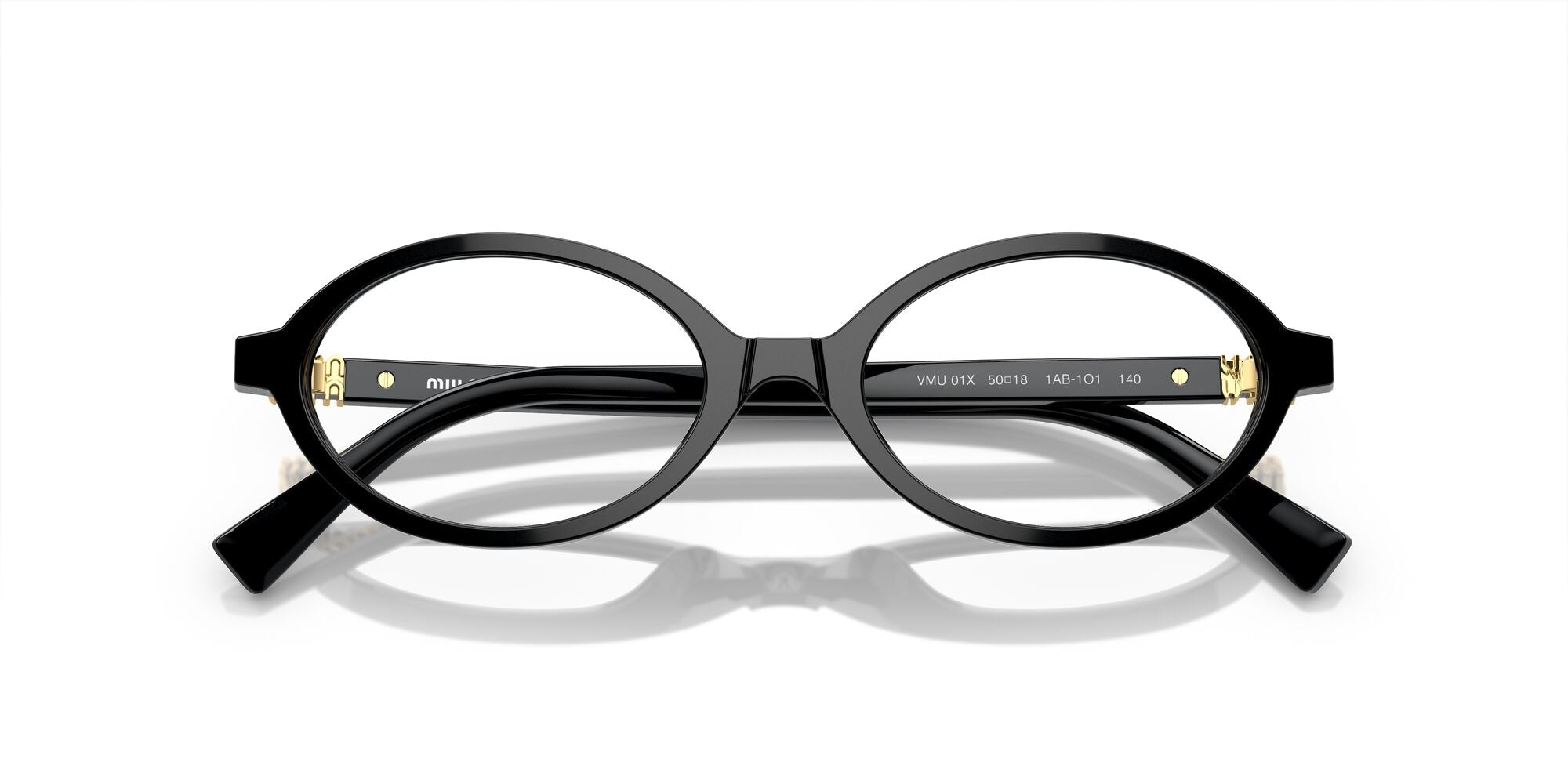 MIU MIU-0MU 01XV-1AB1O1-5018-GLASSES FRAMES