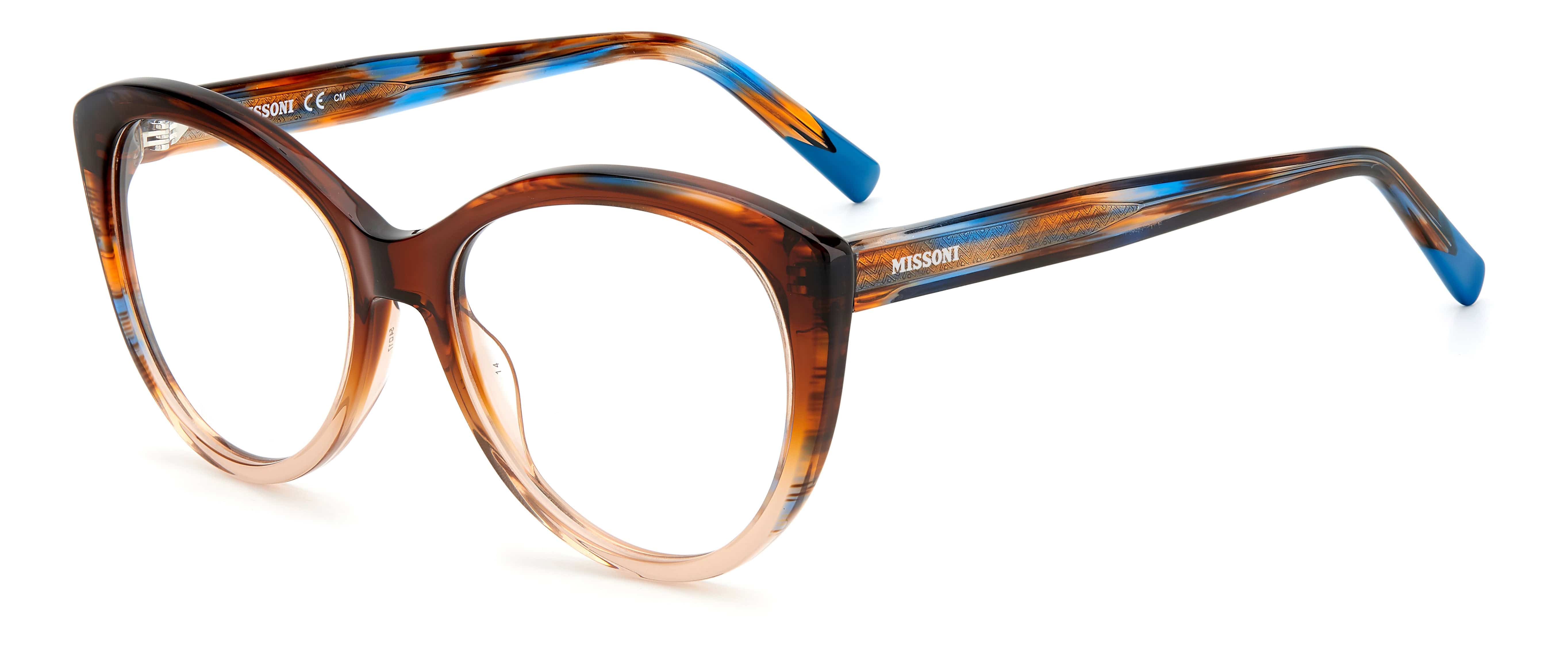 Lunettes De Soleil Missoni MMI 0094/S - Monture Orange Motif - UV400 - Neuf Avec étiquettes