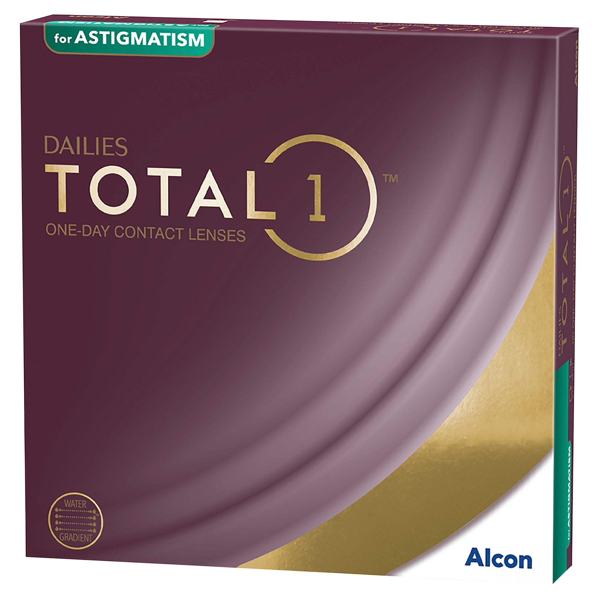 DAILIES TOTAL 1 FOR ASTIGMATISM - 90 LENSES - 1 DAY product image