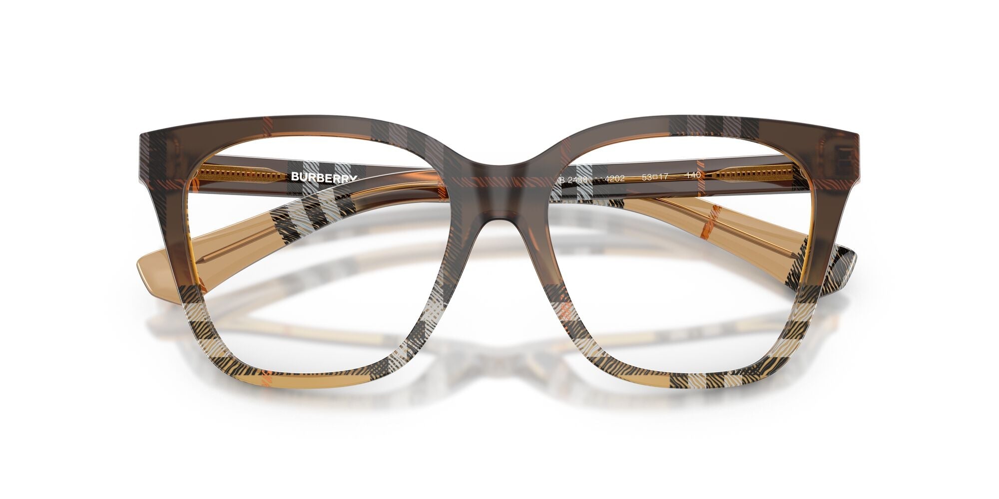 BURBERRY-0BE2438-4202-5317-SPECTACLE FRAME