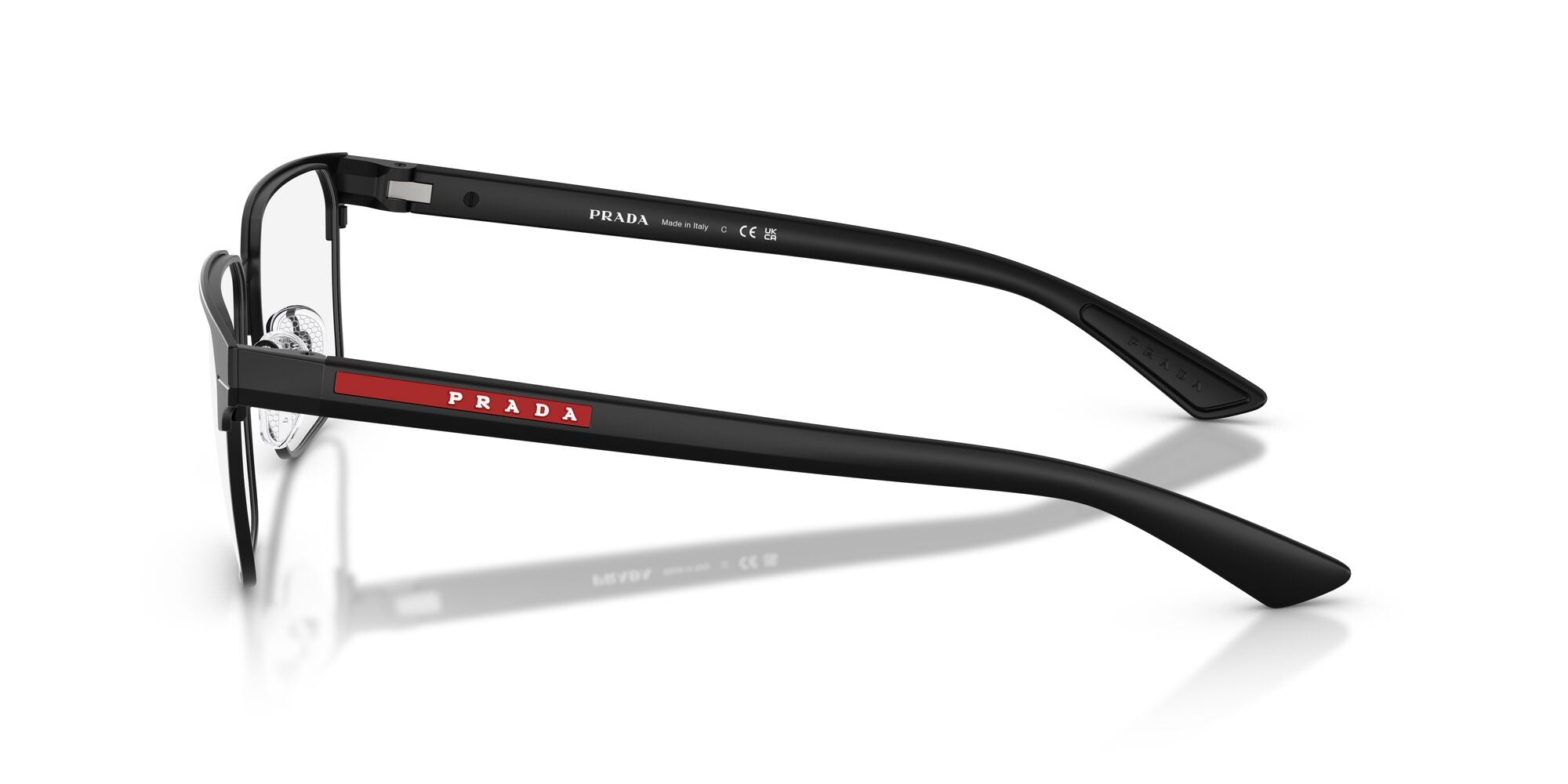 PRADA LINEA ROSSA-0PS 50TV-1BO1O1-57-SPECTACLE FRAME