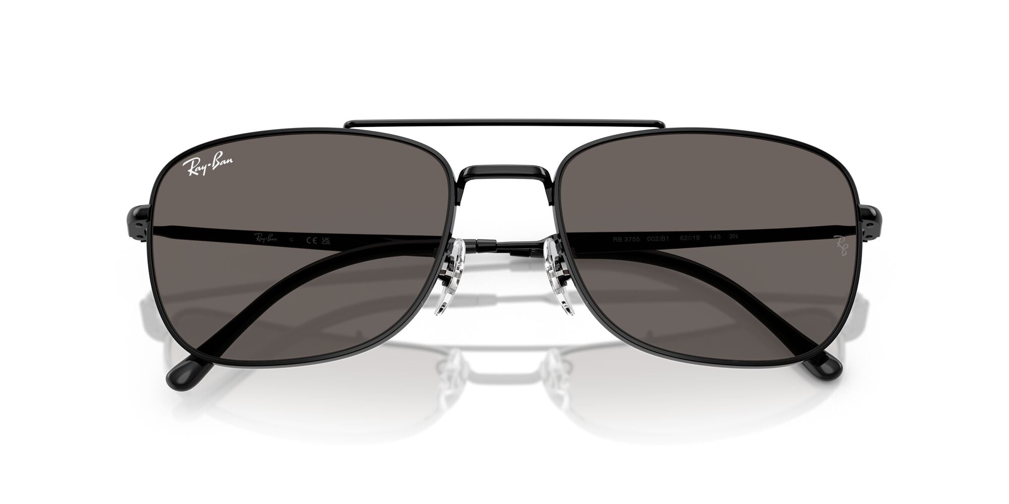 RAY-BAN-0RB3755-002/B1-5919-SUNGLASSES