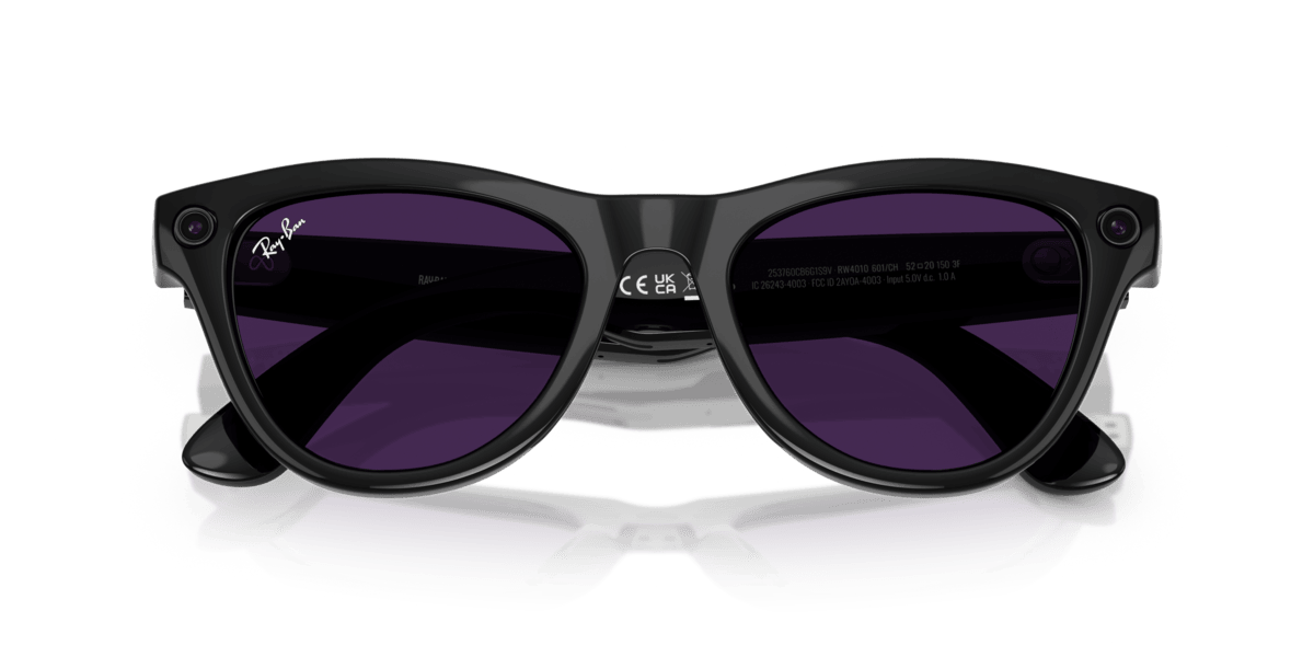 RAY-BAN WEARABLE-0RW4010-601/CH-5220-SUNGLASSES
