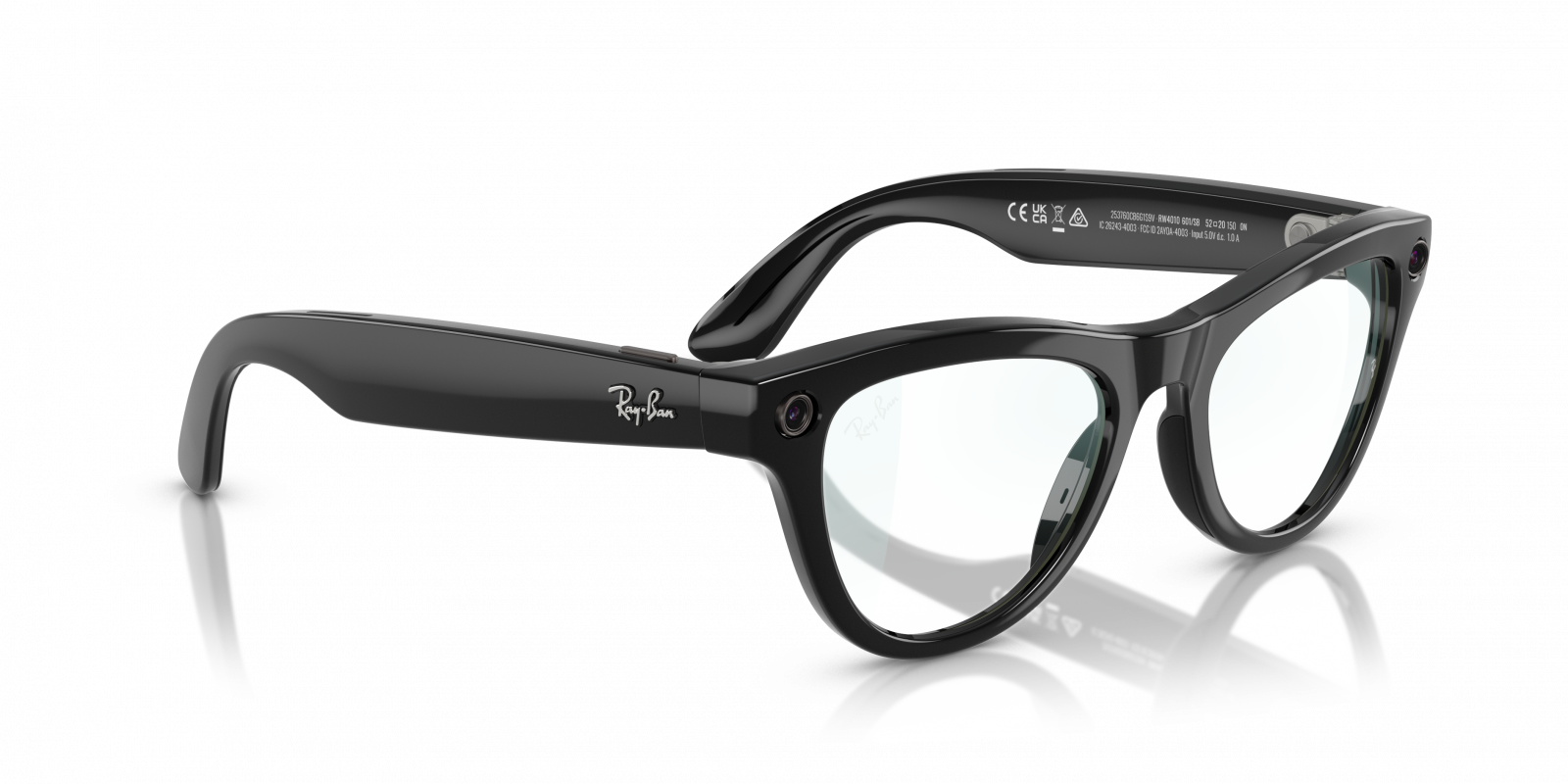 RAY-BAN WEARABLE-0RW4010-601/SB-5220-SUNGLASSES