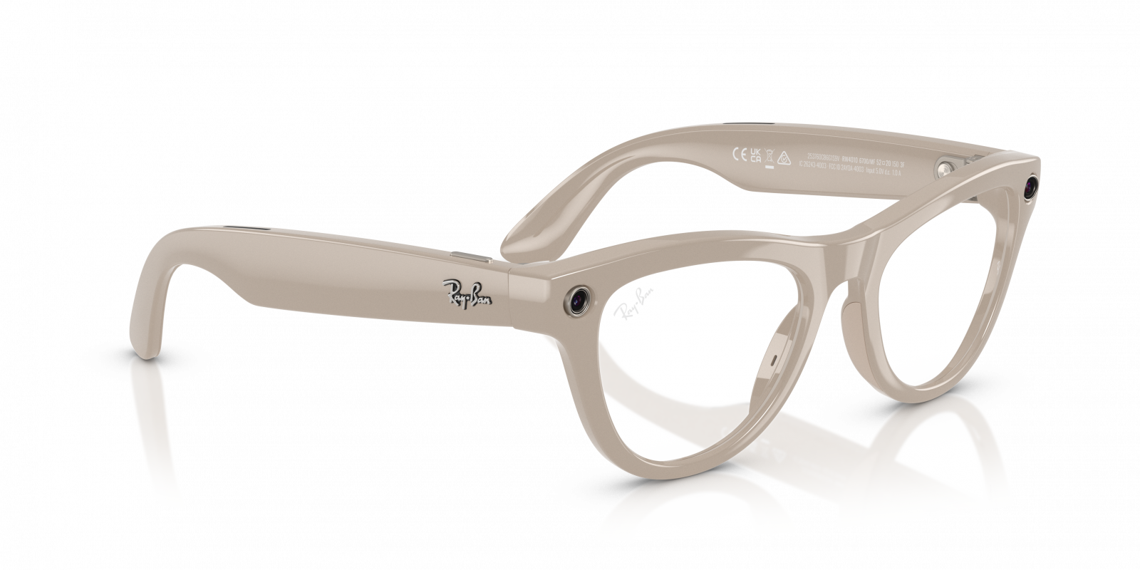 RAY-BAN WEARABLE-0RW4010-6700MF-5220-SUNGLASSES