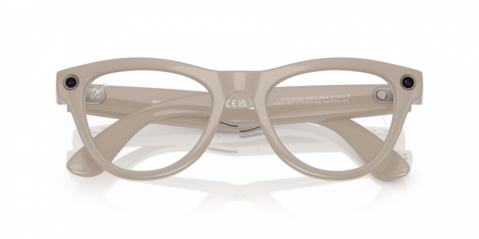 RAY-BAN WEARABLE-0RW4010-6700MF-5220-SUNGLASSES