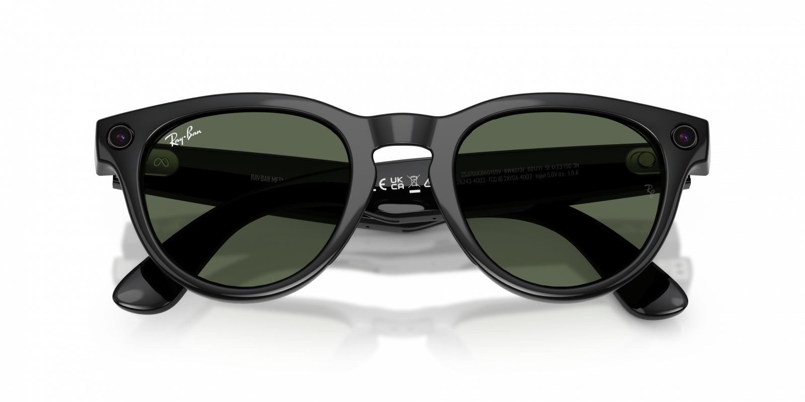 RAY-BAN WEARABLE-0RW4013F-601/71-5123-SUNGLASSES