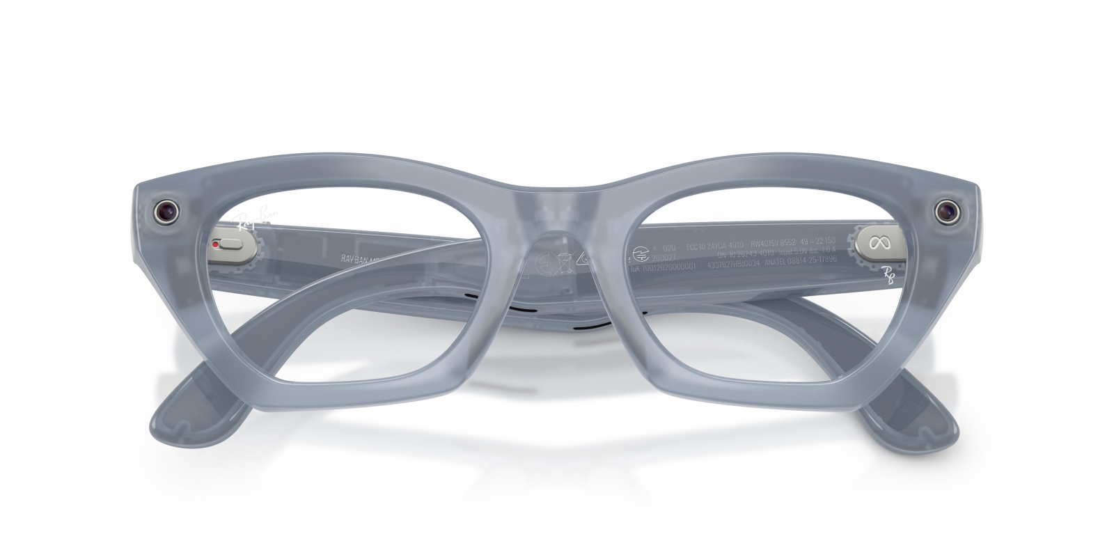 RAY-BAN WEARABLE-0RW4015V-8552-4922-GLASSES FRAMES