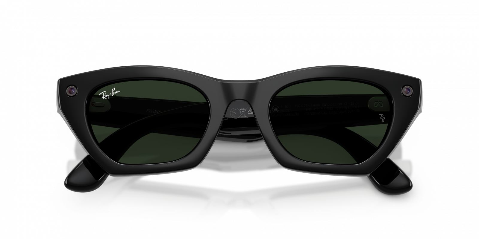 RAY-BAN WEARABLE-0RW4015-601/1M-4922-SUNGLASSES