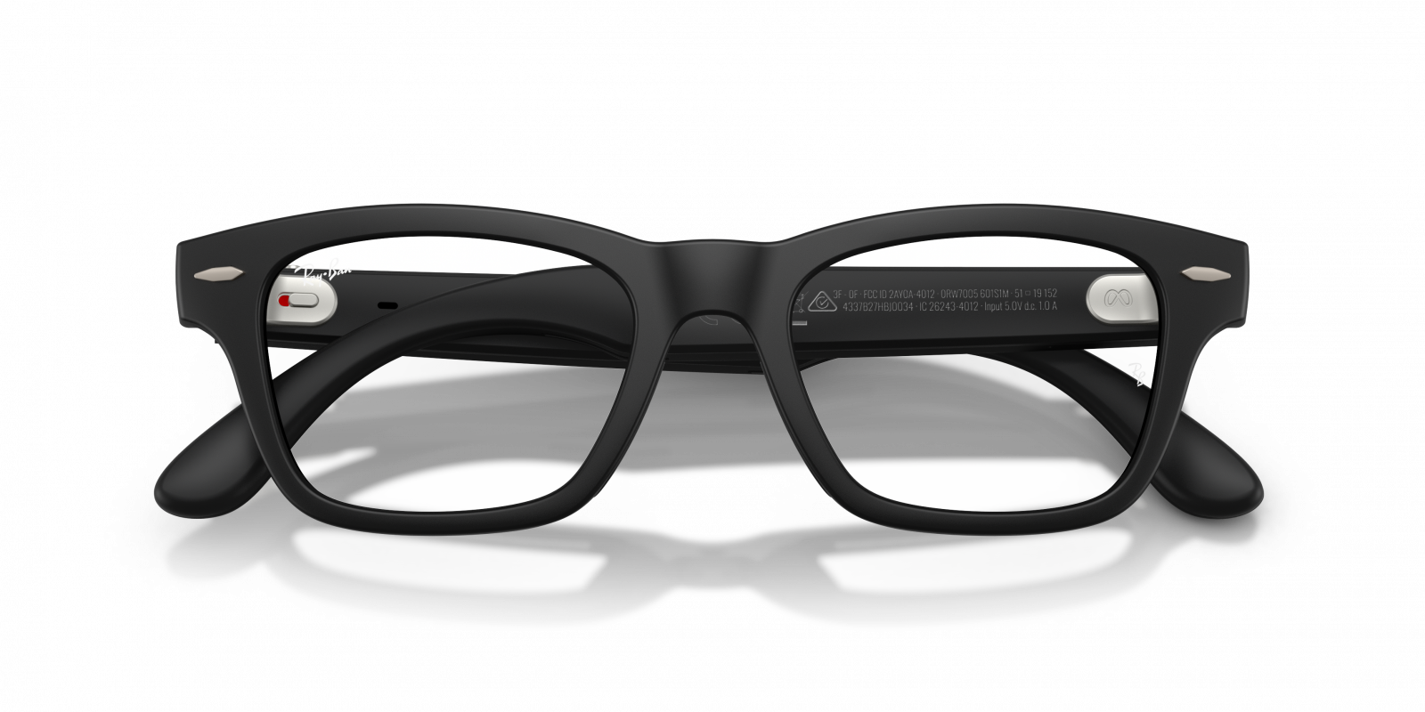 RAY-BAN WEARABLE-0RW7005-601S1M-5419-SUNGLASSES