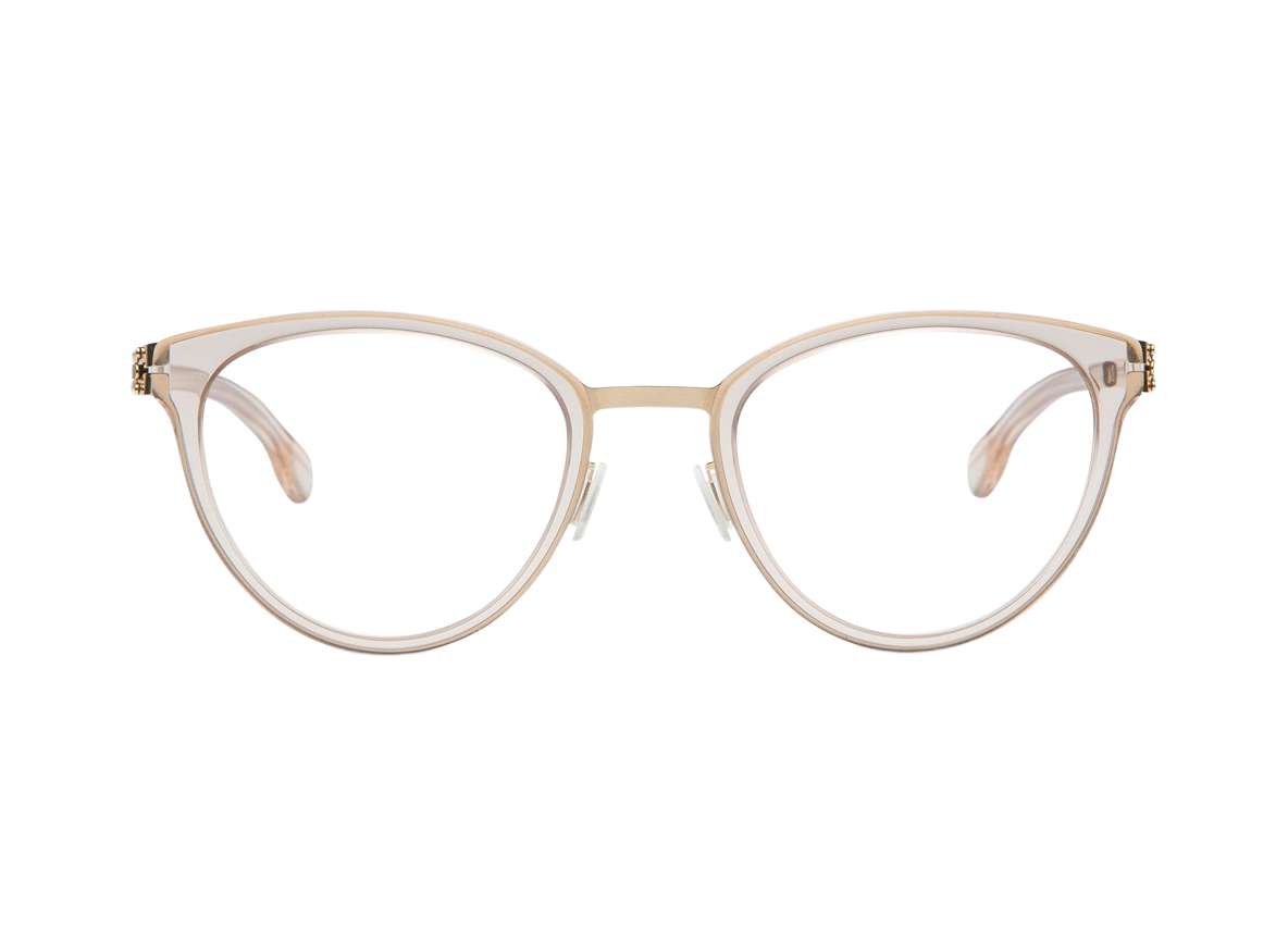 IC! BERLIN-BEATE J. RSE GLD/TEA-ROSE GOLD/ICE T-4921-GLASSES FRAMES