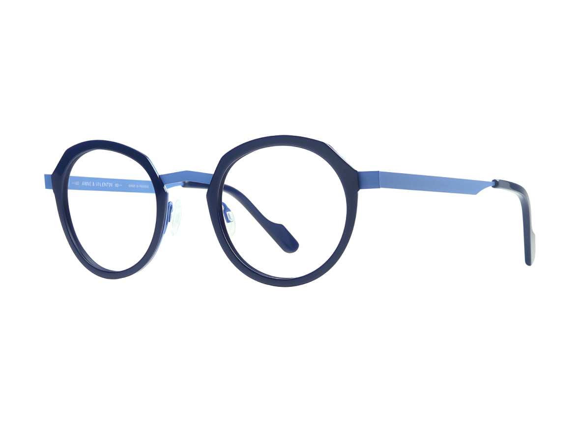 ANNE ET VALENTIN-FANDANGO 21B10-SKY BLUE/ NAVY-4623-GLASSES FRAMES