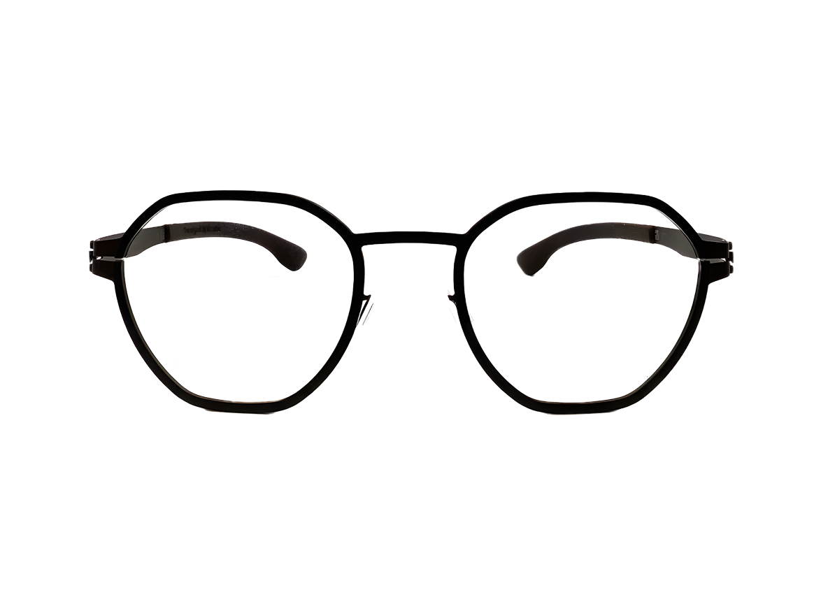 IC! BERLIN-CARBON-TEAK-BLACK :NOU-4920-SPECTACLE FRAME