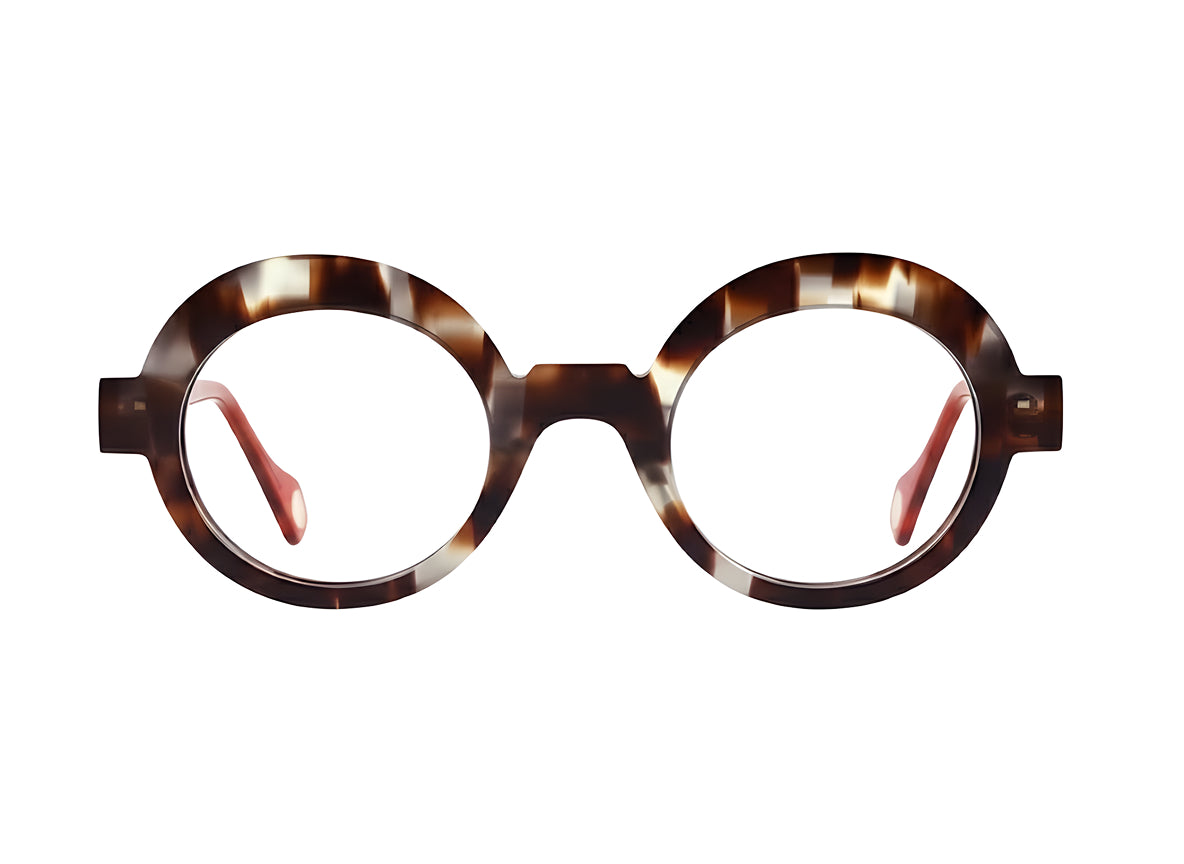 ANNE ET VALENTIN-BROADWAY 21C18-MOTTLE TORT/RED-4624-GLASSES FRAMES