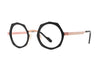 ANNE ET VALENTIN-FLAMINGO 21B17-GOLD / MATTE BL-4624-GLASSES FRAMES