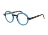 ANNE ET VALENTIN-RAW1 20A15-MATTE BLUE/TORT-4525-GLASSES FRAMES
