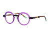 ANNE ET VALENTIN-RAW1 22C07-PURPLE/DARK TOR-4525-GLASSES FRAMES
