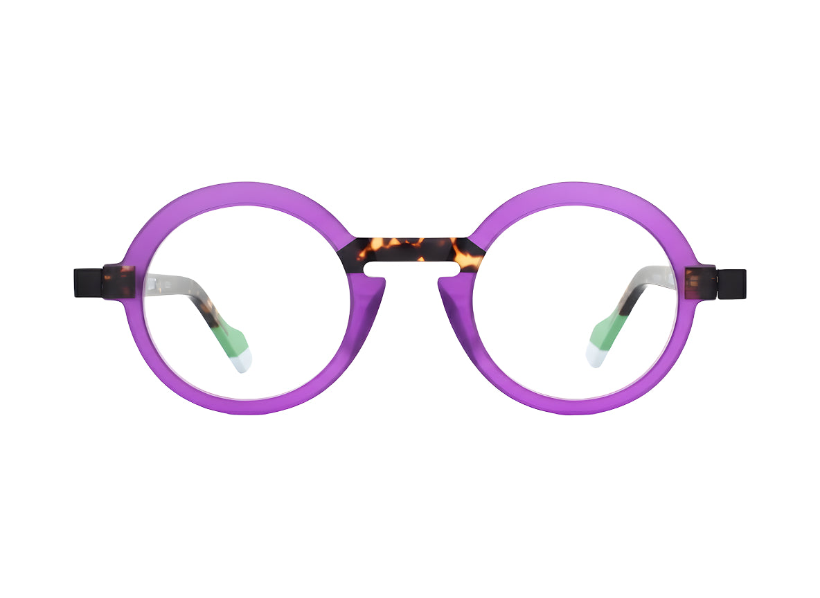 ANNE ET VALENTIN-RAW1 22C07-PURPLE/DARK TOR-4525-GLASSES FRAMES