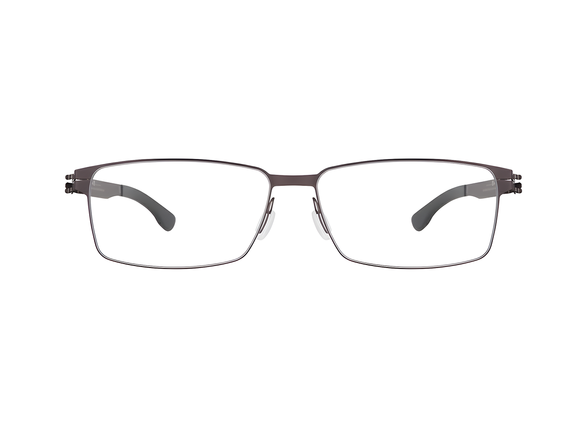 IC! BERLIN-TORU N.-TEAK :BLACK-5717-SPECTACLE FRAME