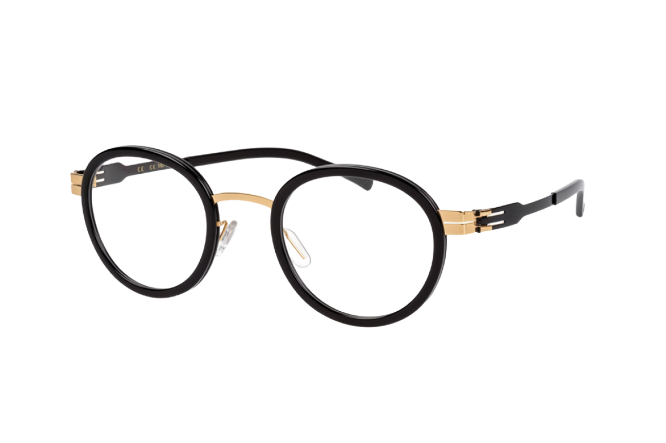 IC! BERLIN-WEDDING-ROSE GOLD/BLACK-4725-SPECTACLE FRAME product image