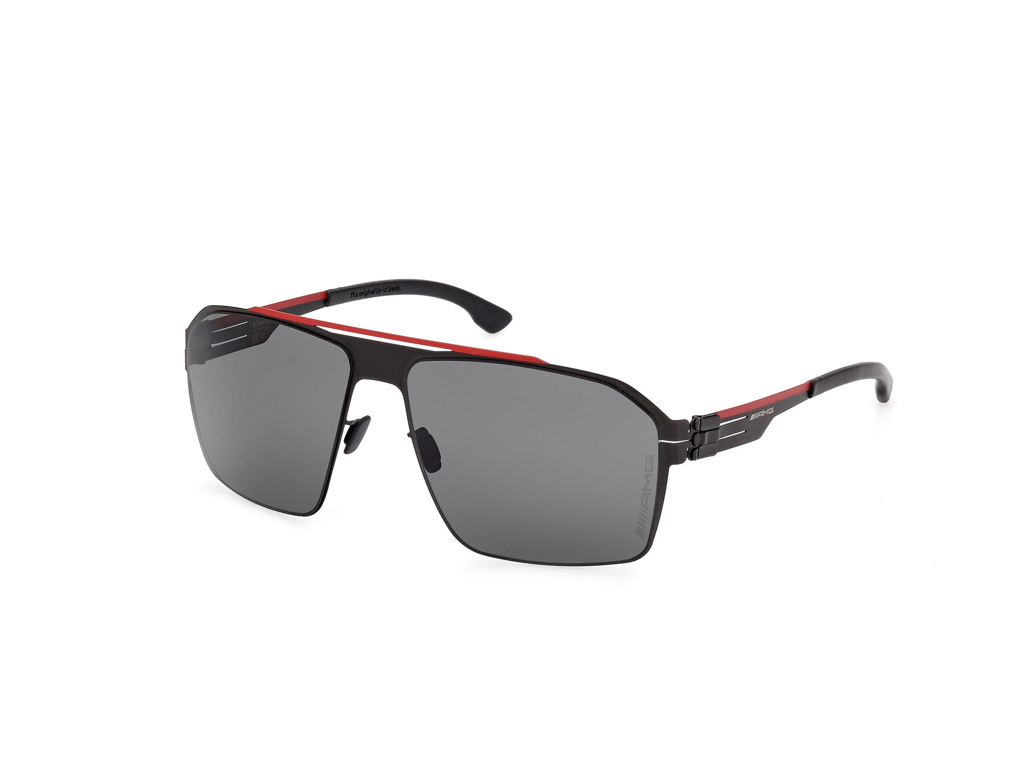 IC! BERLIN-AMG 02-RED BRIDGE-BLAC-6215-SUNGLASSES product image