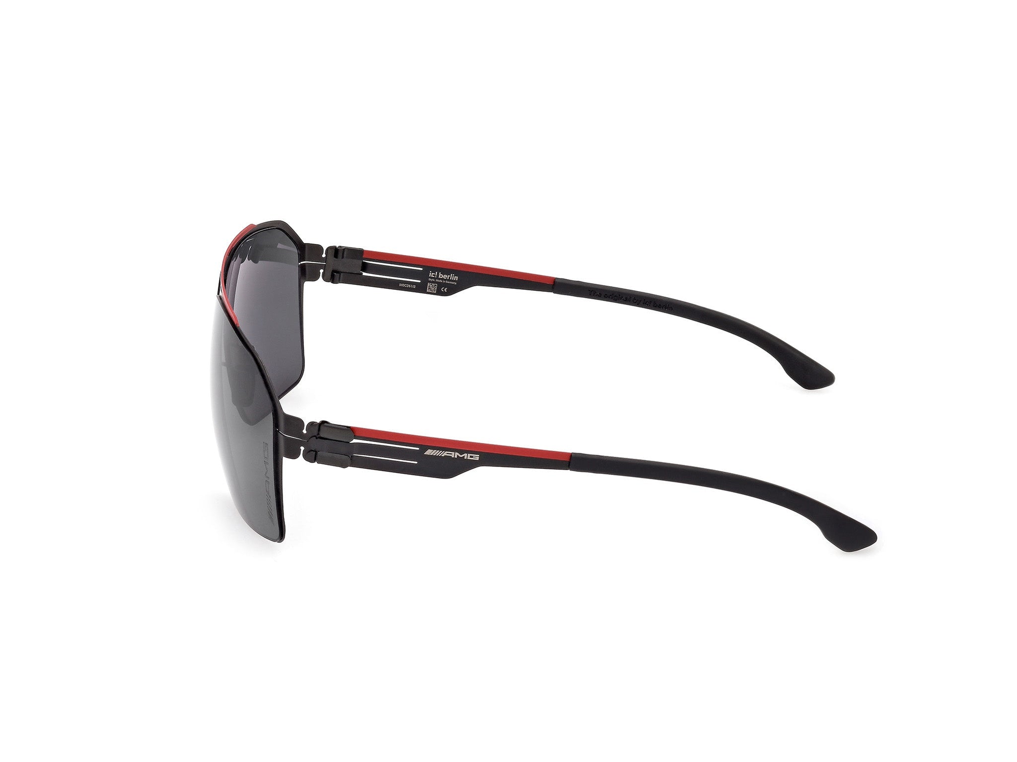 IC! BERLIN-AMG 02-RED BRIDGE-BLAC-6215-SUNGLASSES