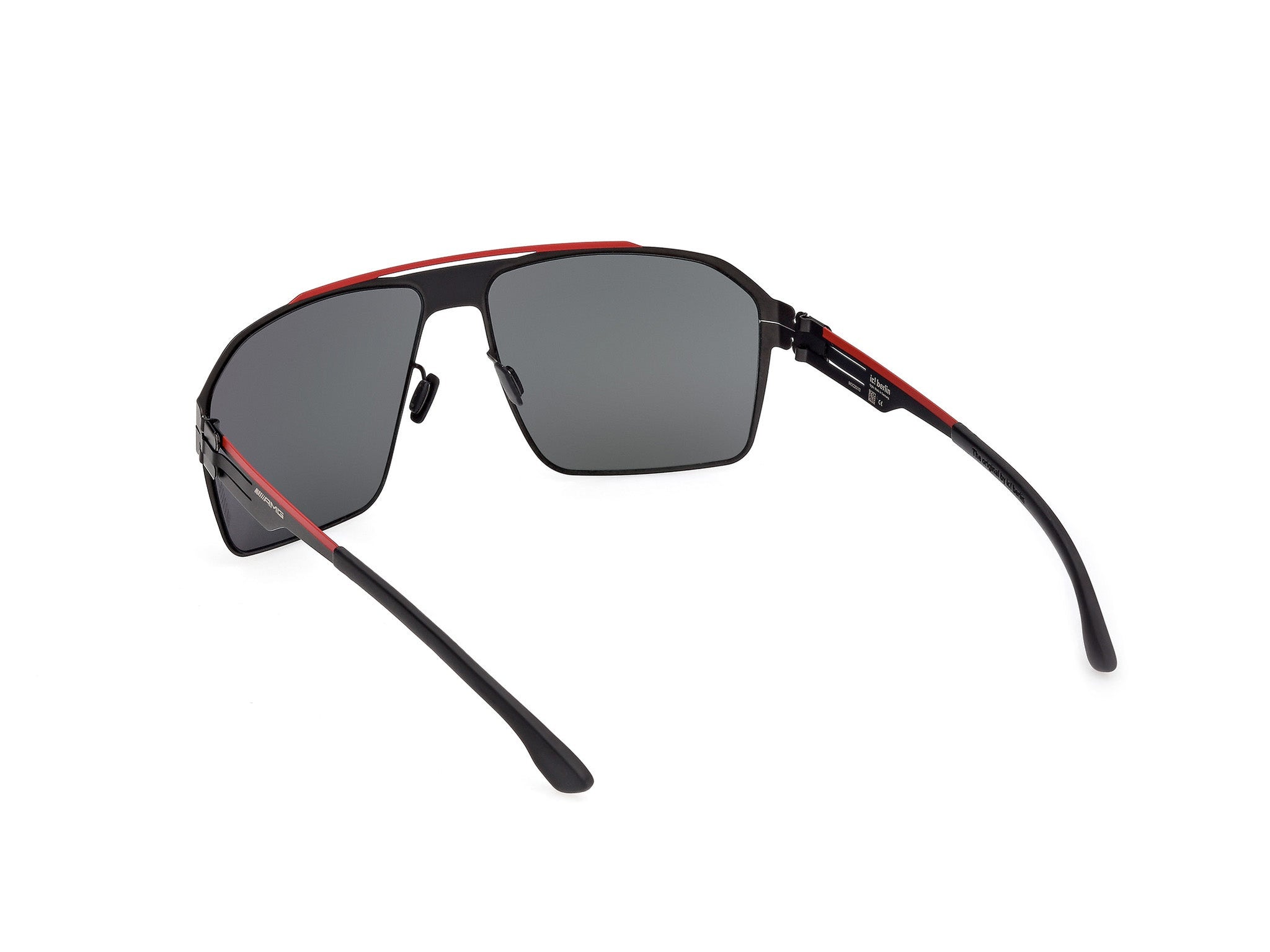 IC! BERLIN-AMG 02-RED BRIDGE-BLAC-6215-SUNGLASSES