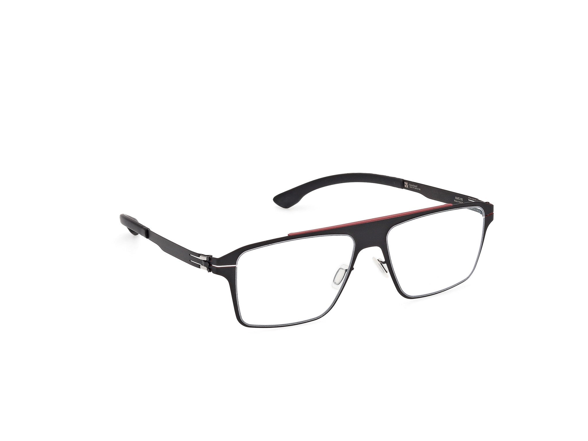 IC! BERLIN-AMG 05-BLACK-RED 97-5316-SPECTACLE FRAME