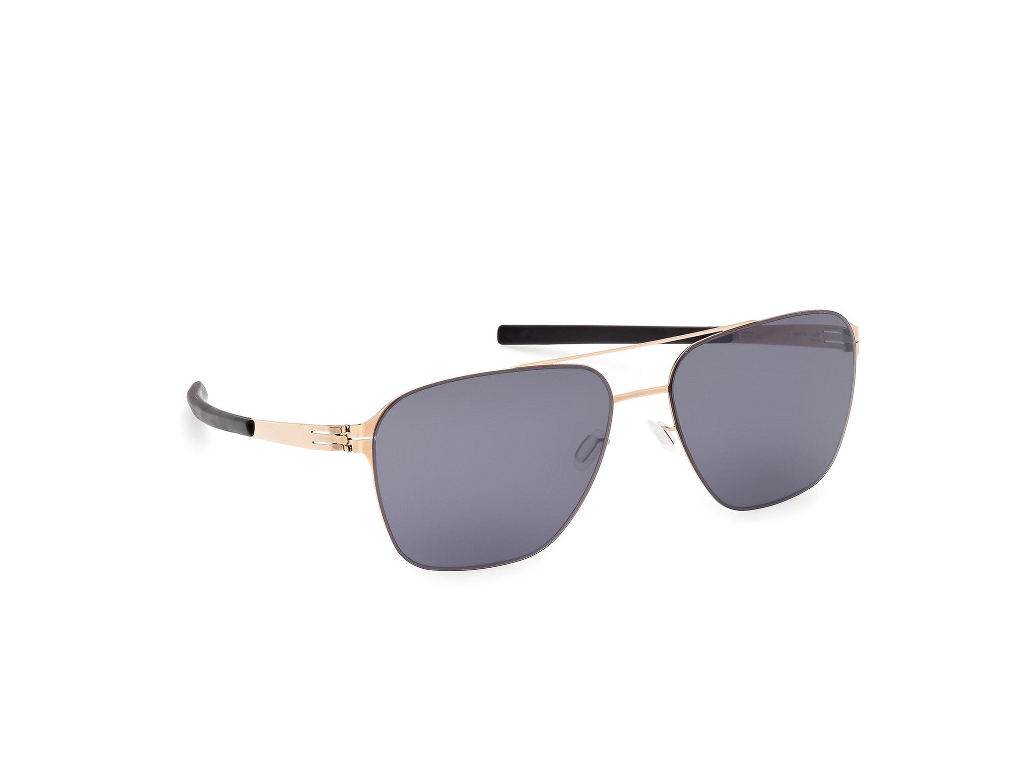 IC! BERLIN-JONATHAN ROSE GD/BK-ROSé-GOLD :BLAC-5622-SUNGLASSES
