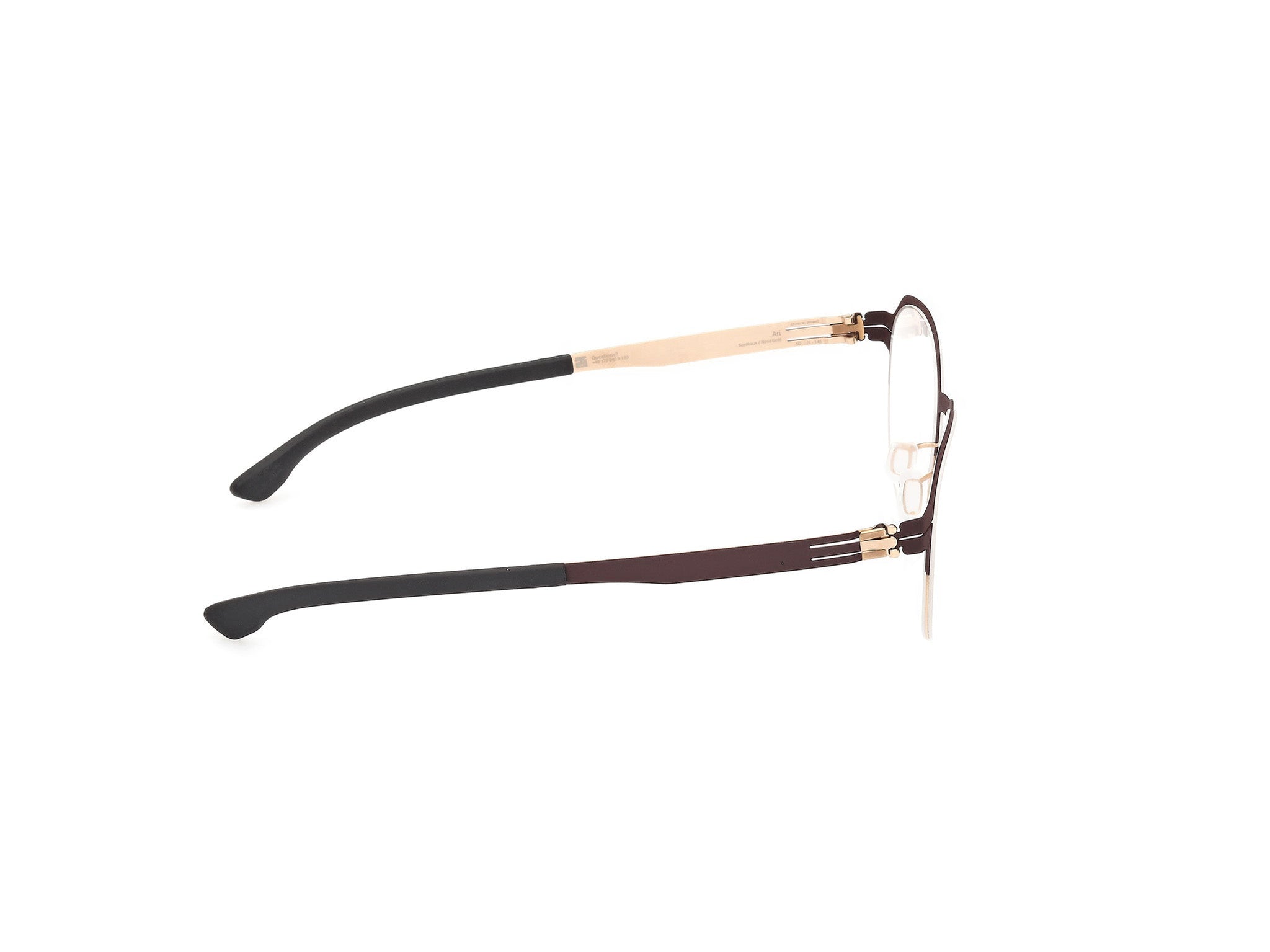IC! BERLIN-ARI-BORDEAUX-ROSE P-0-SPECTACLE FRAME