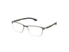 IC! BERLIN-DENNIS N.-MOSS :DARK-GREE-5322-SPECTACLE FRAME