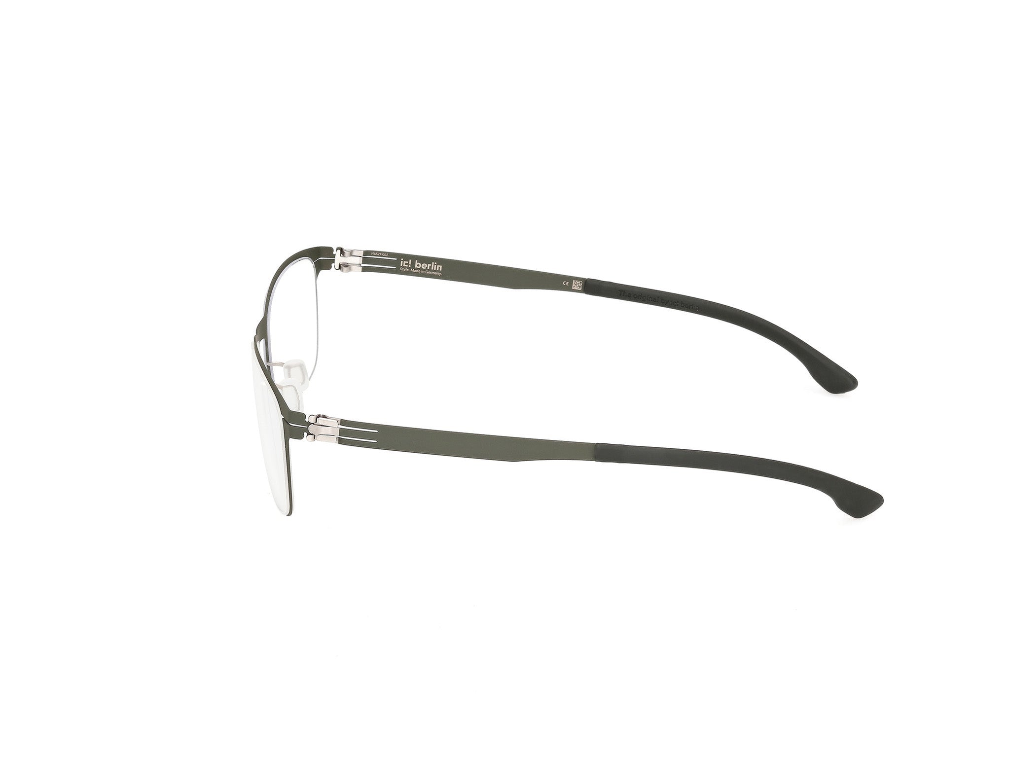 IC! BERLIN-DENNIS N.-MOSS :DARK-GREE-5322-SPECTACLE FRAME