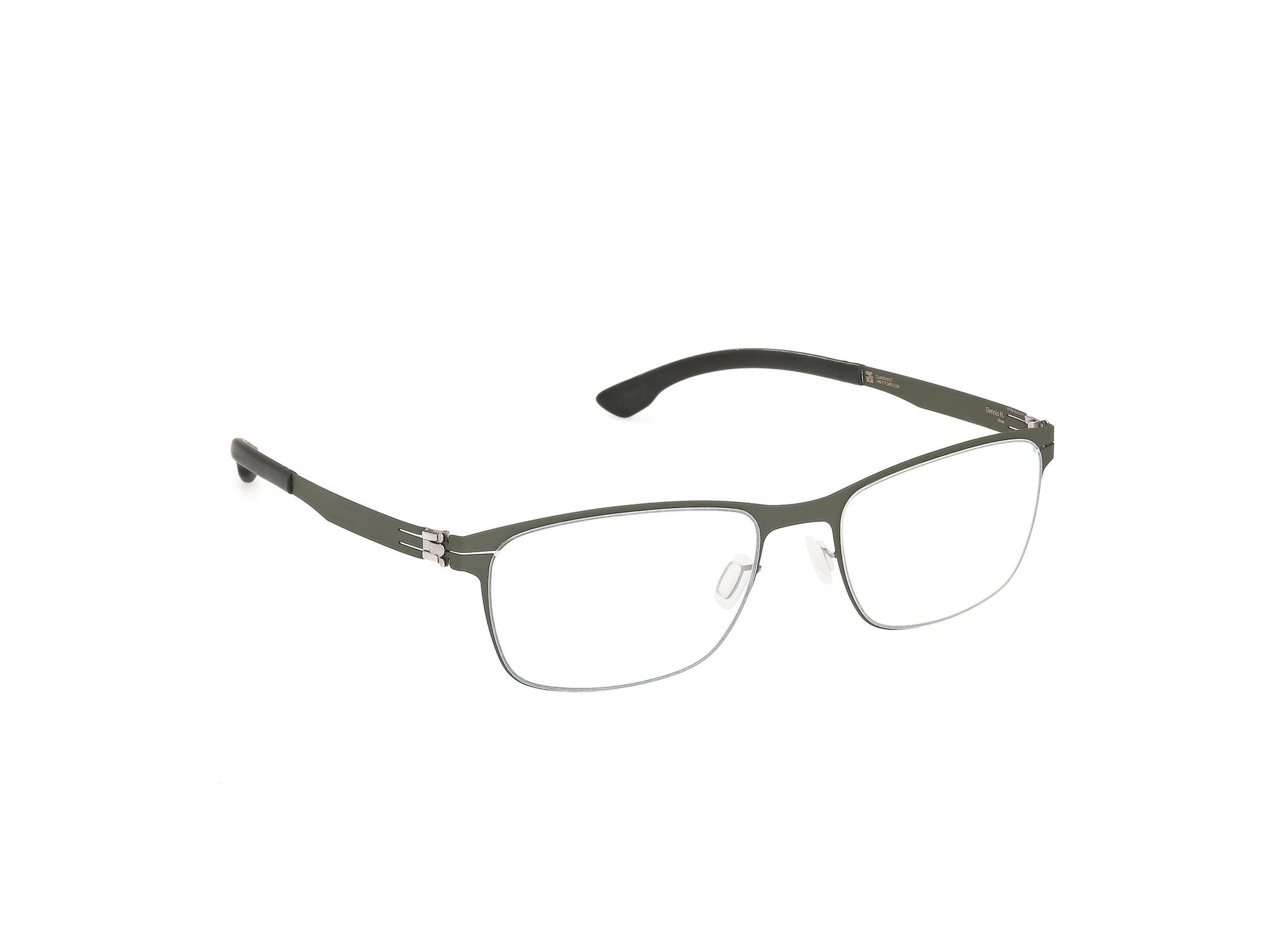 IC! BERLIN-DENNIS N.-MOSS :DARK-GREE-5322-SPECTACLE FRAME