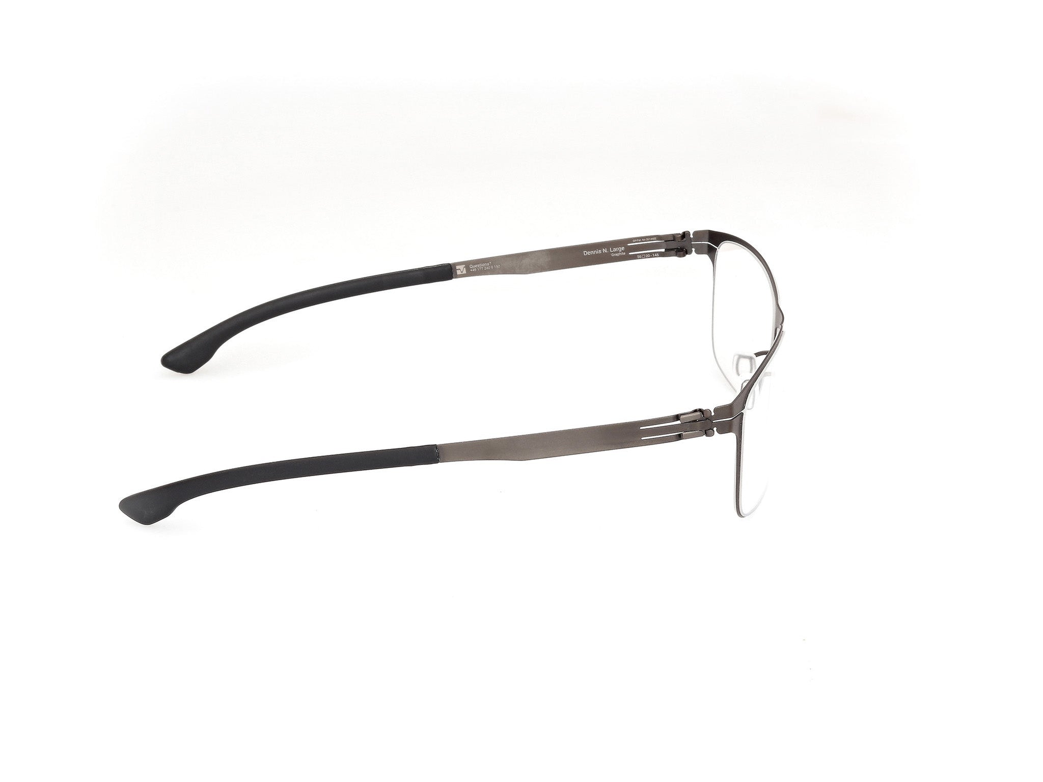 IC! BERLIN-DENNIS N. LGE GR-GRAPHITE-5620-GLASSES FRAMES