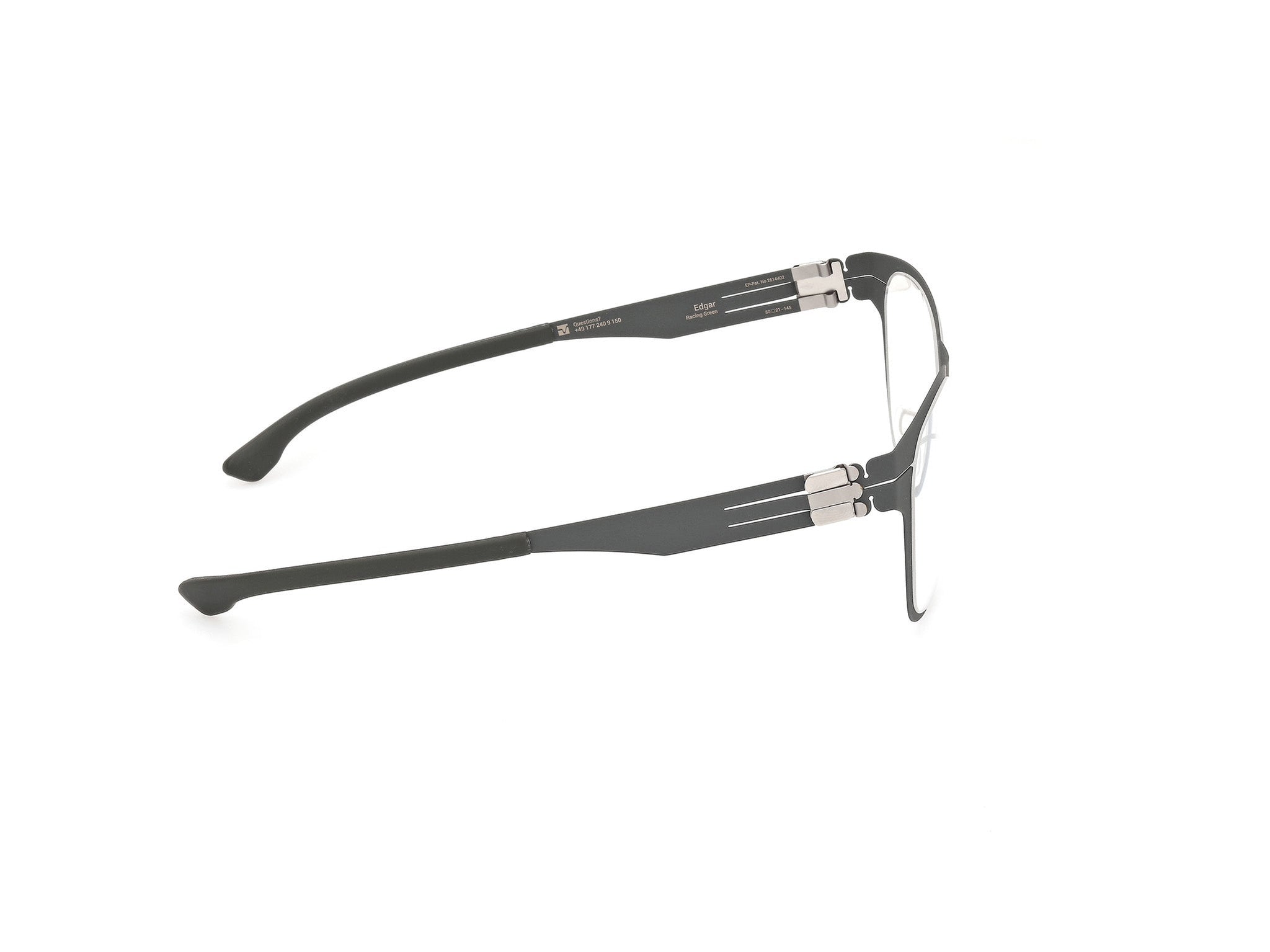 IC! BERLIN-EDGAR-RACING GREEN :D-0-SPECTACLE FRAME