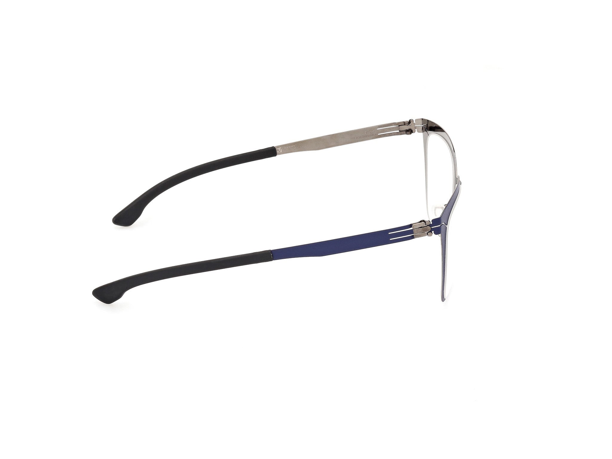 IC! BERLIN-I EVELYN-BLUE-SHINY GRAP-5320-GLASSES FRAME