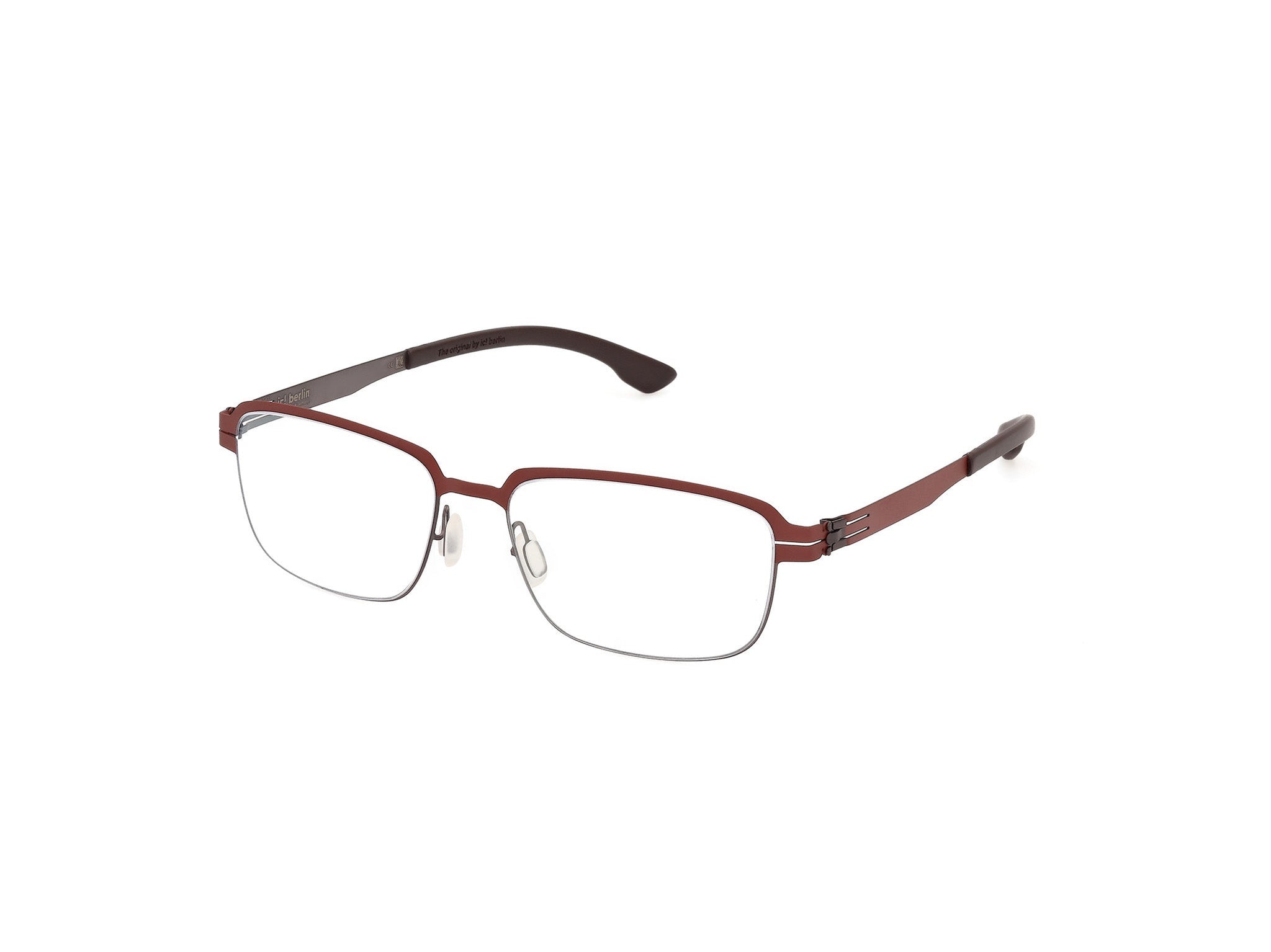IC! BERLIN-LUAN-TEAK-FIRED BRIC-5316-SPECTACLE FRAME product image