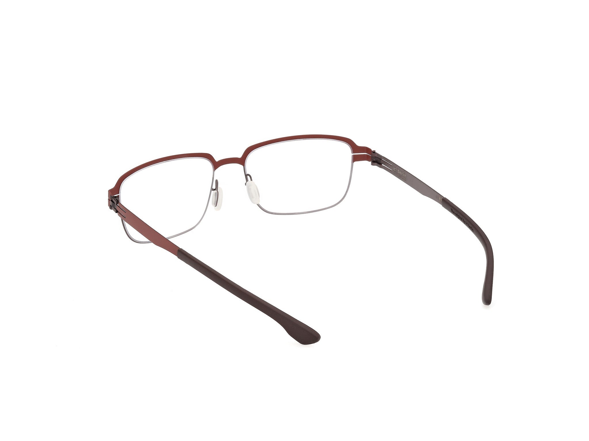IC! BERLIN-LUAN-TEAK-FIRED BRIC-5316-SPECTACLE FRAME