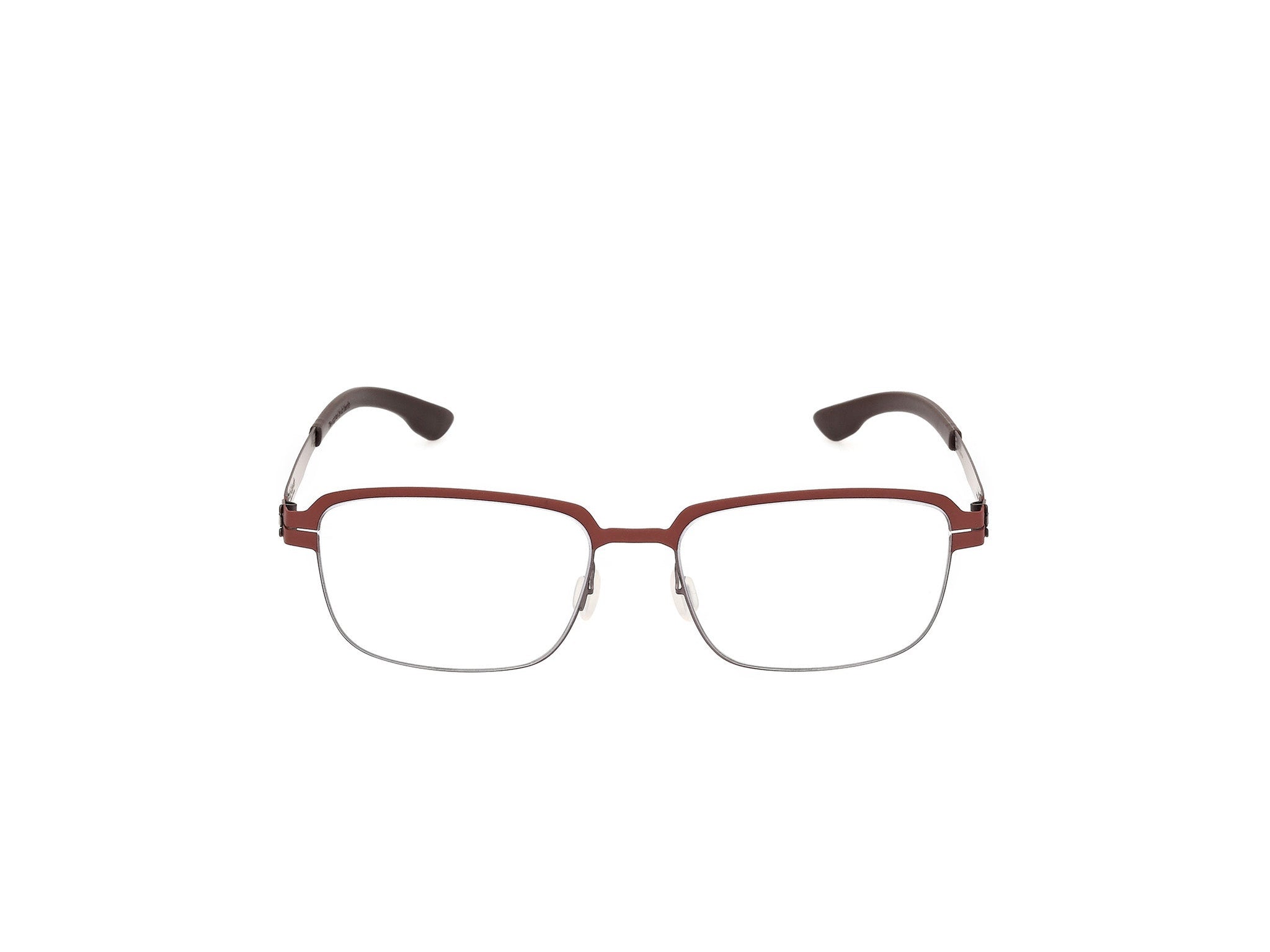 IC! BERLIN-LUAN-TEAK-FIRED BRIC-5316-SPECTACLE FRAME