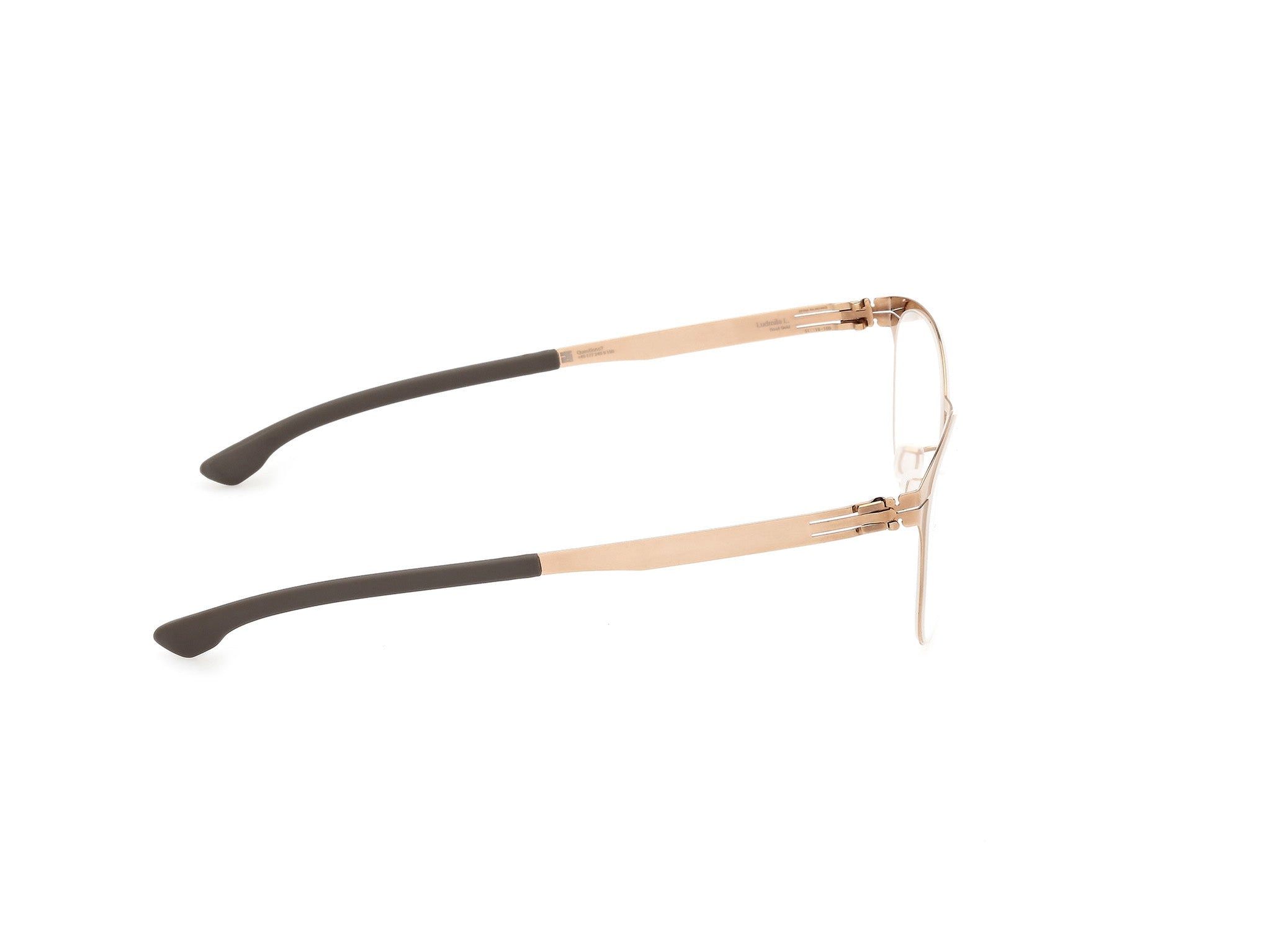IC! BERLIN-LUDMILA-ROSé-GOLD :WARM-5118-SPECTACLE FRAME
