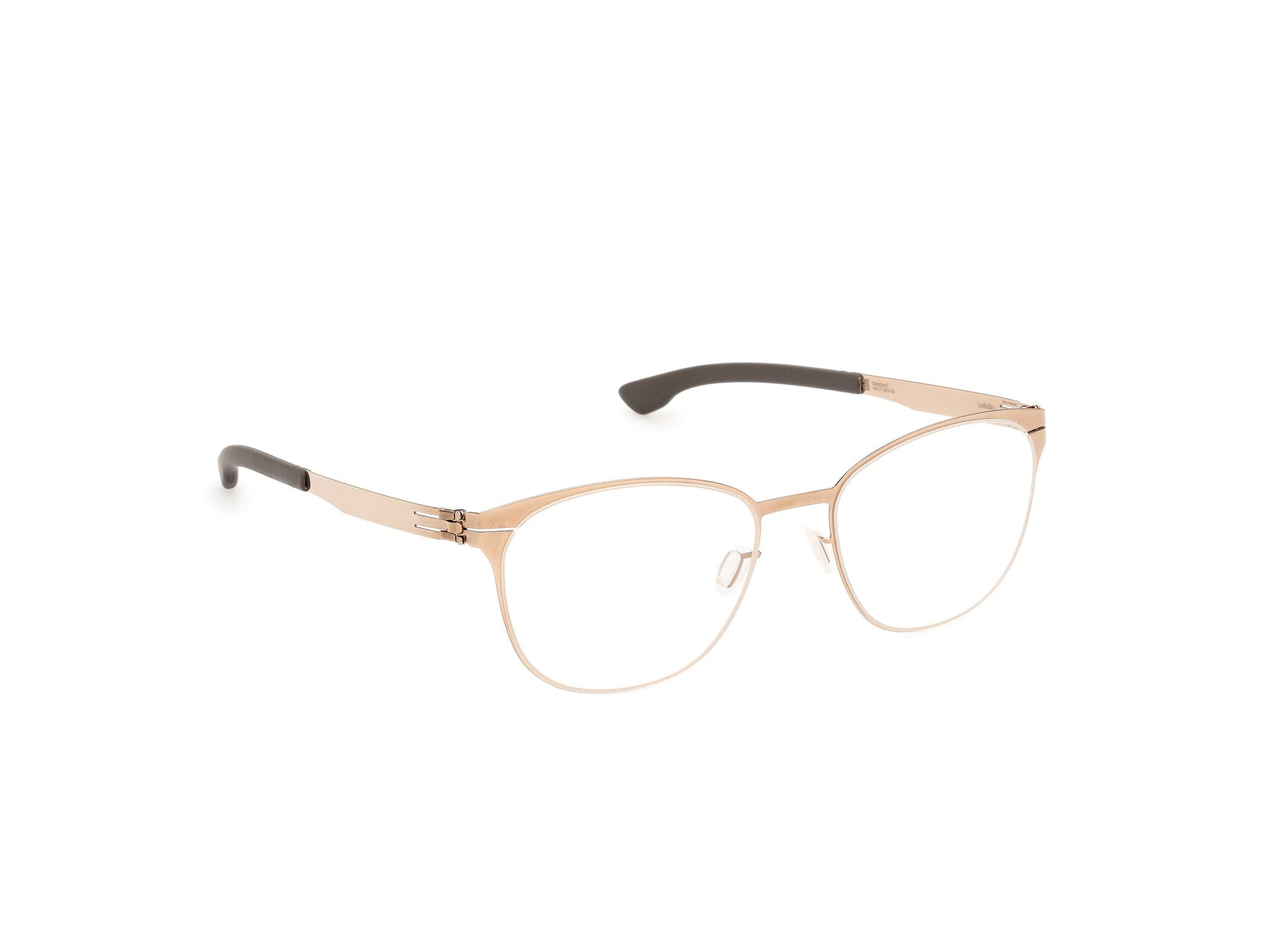 IC! BERLIN-LUDMILA-ROSé-GOLD :WARM-5118-SPECTACLE FRAME