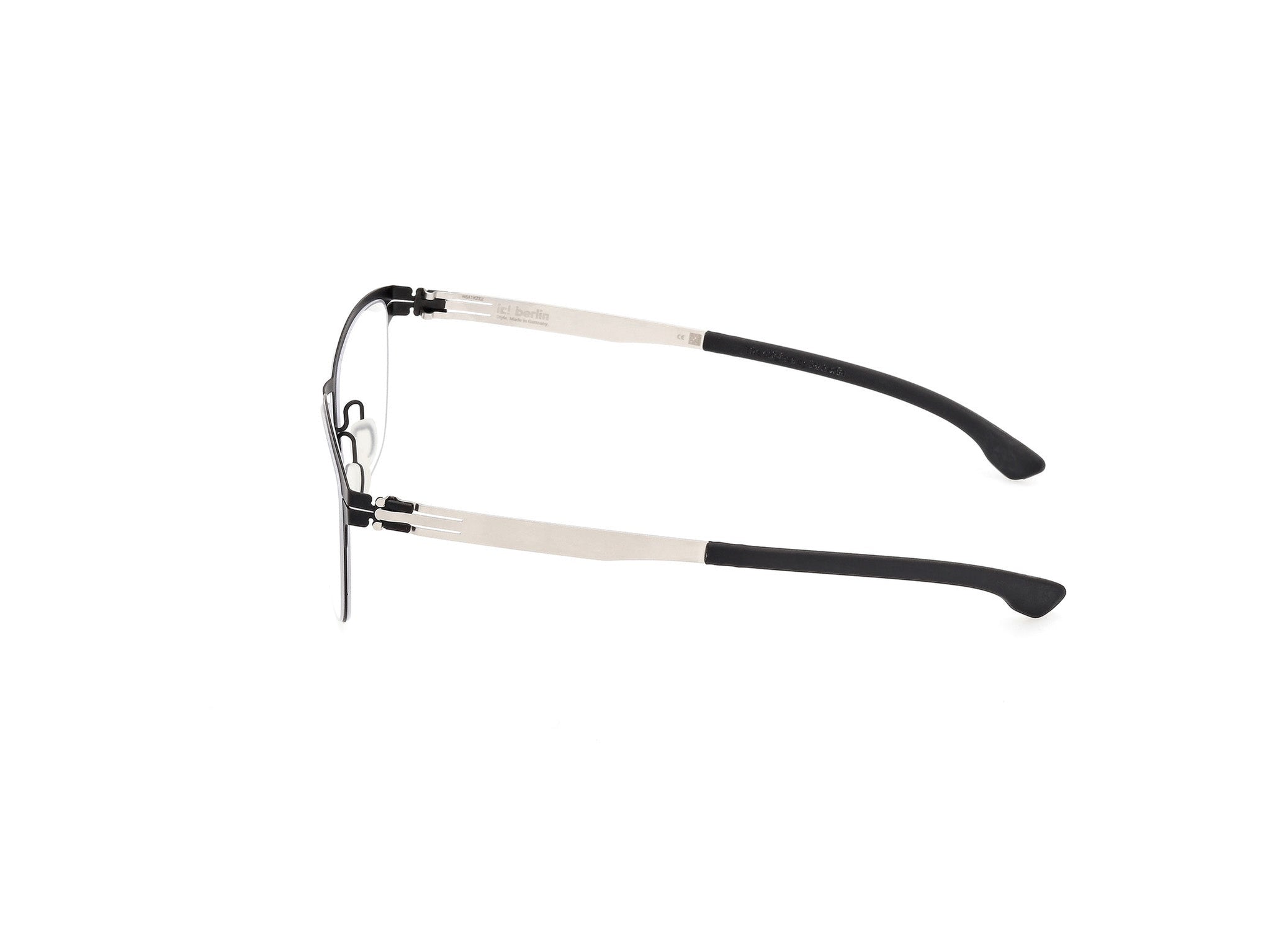 IC! BERLIN-THE LONE WOLF-BLACK-PEARL-5125-SPECTACLE FRAME