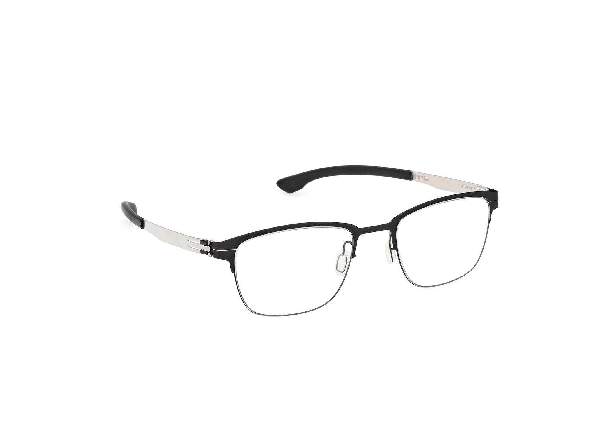 IC! BERLIN-THE LONE WOLF-BLACK-PEARL-5125-SPECTACLE FRAME