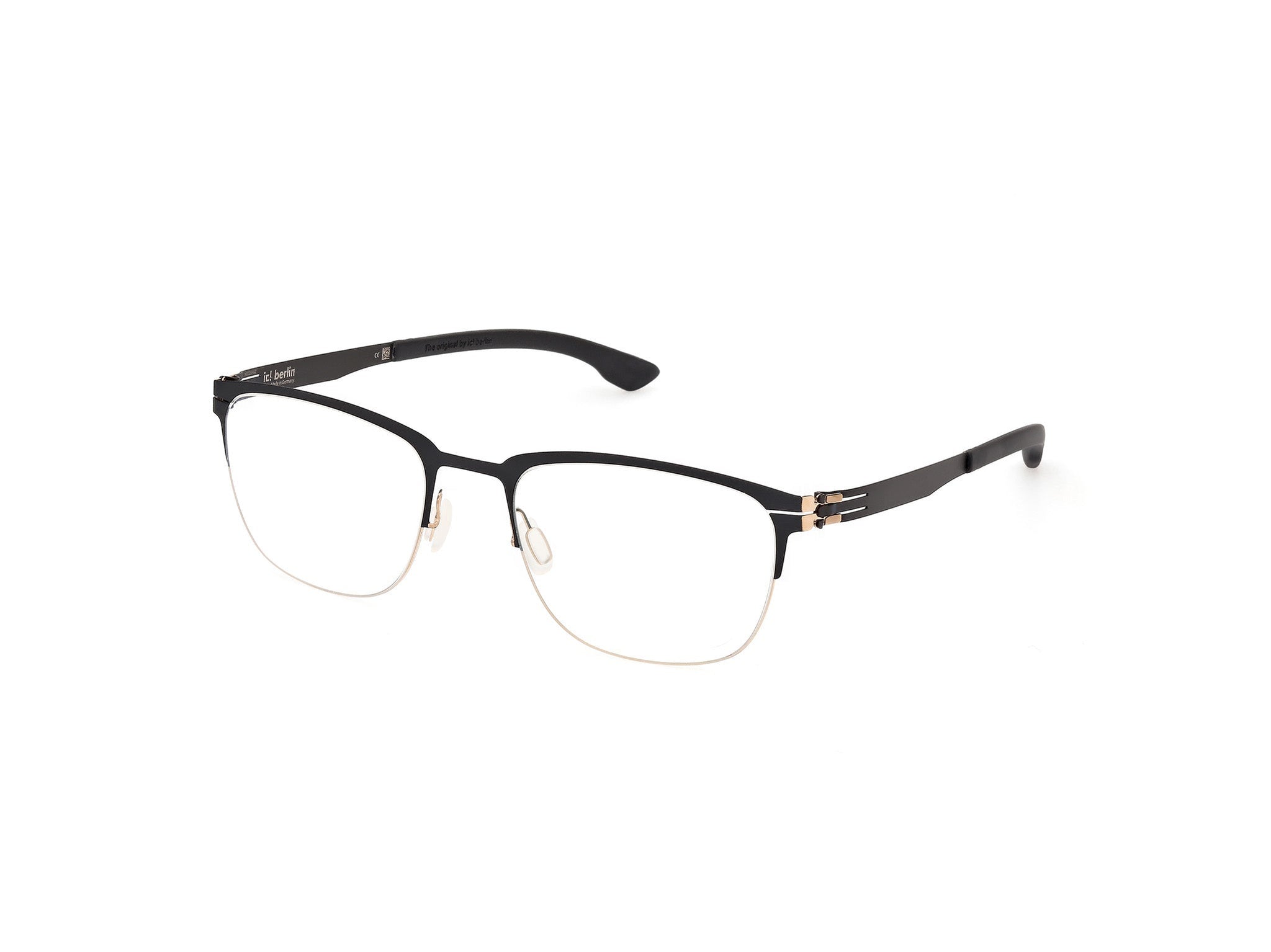 IC! BERLIN-THE LONE WOLF LARGE-ROSE-BLACK POP-5320-SPECTACLE FRAME product image