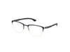IC! BERLIN-THE LONE WOLF LARGE-ROSE-BLACK POP-5320-SPECTACLE FRAME