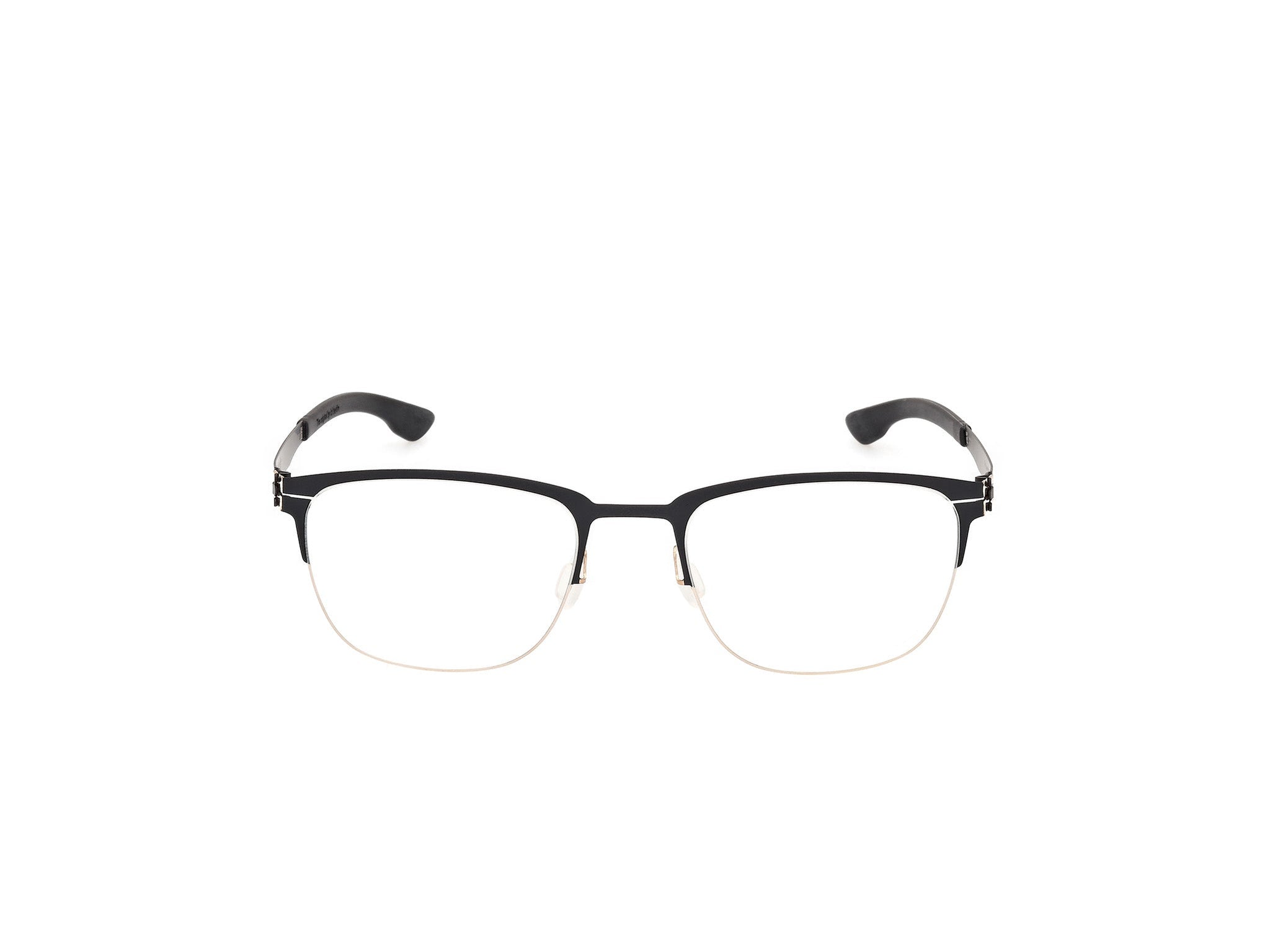 IC! BERLIN-THE LONE WOLF LARGE-ROSE-BLACK POP-5320-SPECTACLE FRAME