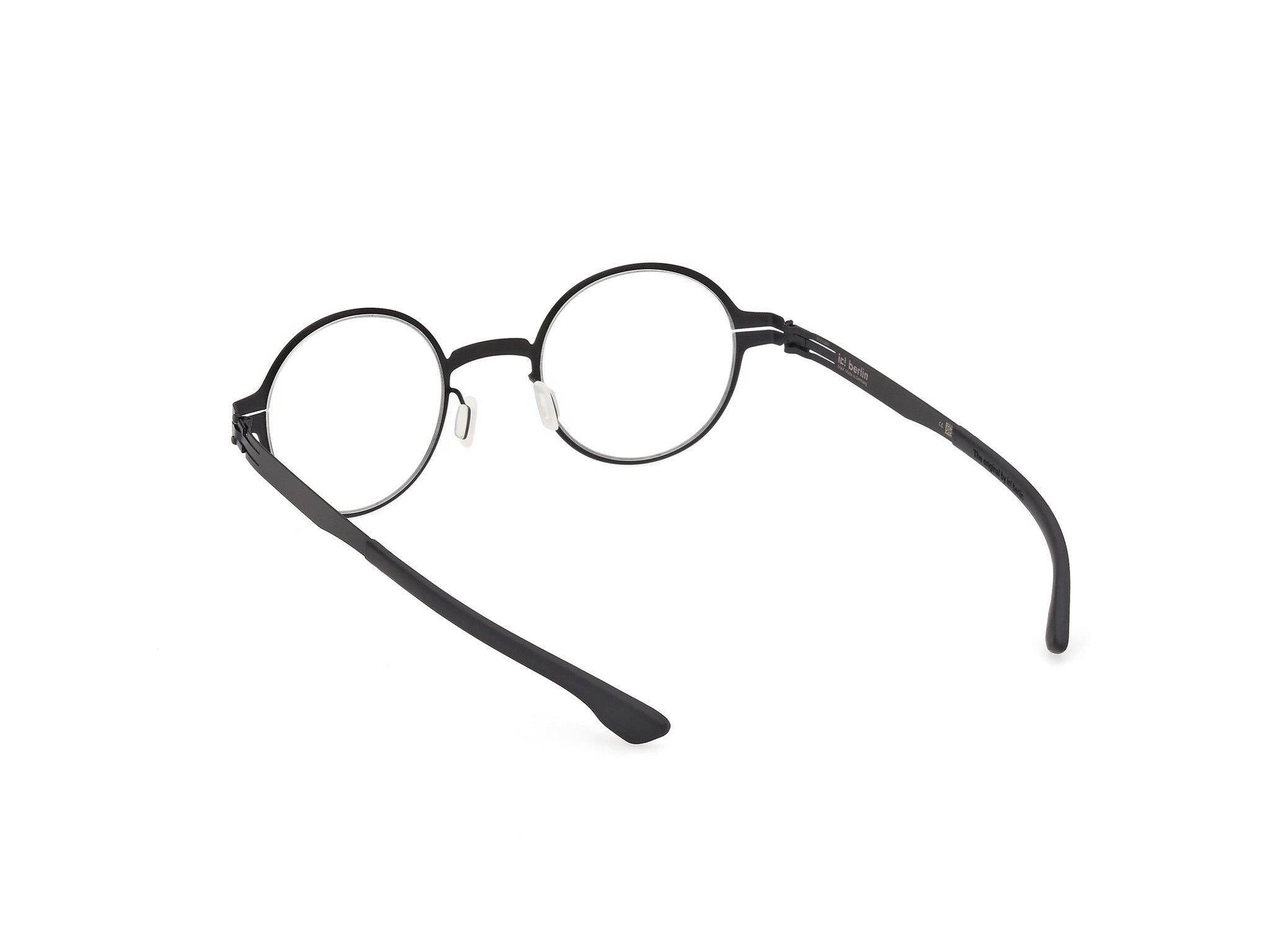 IC! BERLIN-WILHELM-BLACK-0-SPECTACLE FRAME