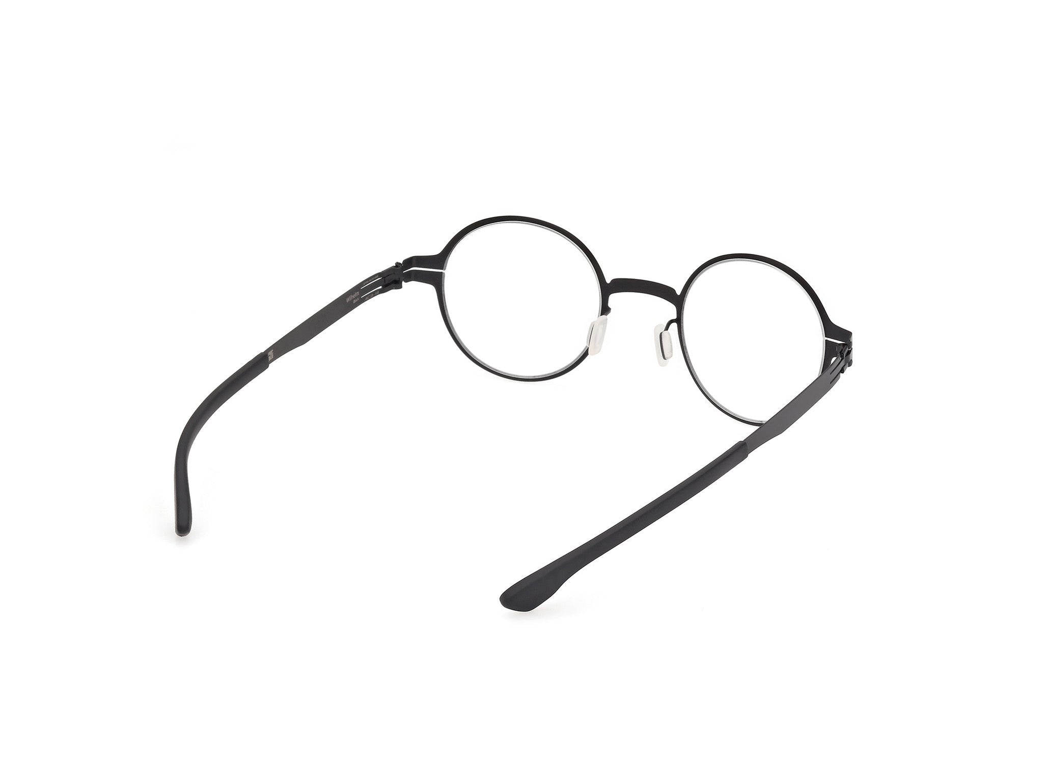IC! BERLIN-WILHELM-BLACK-0-SPECTACLE FRAME