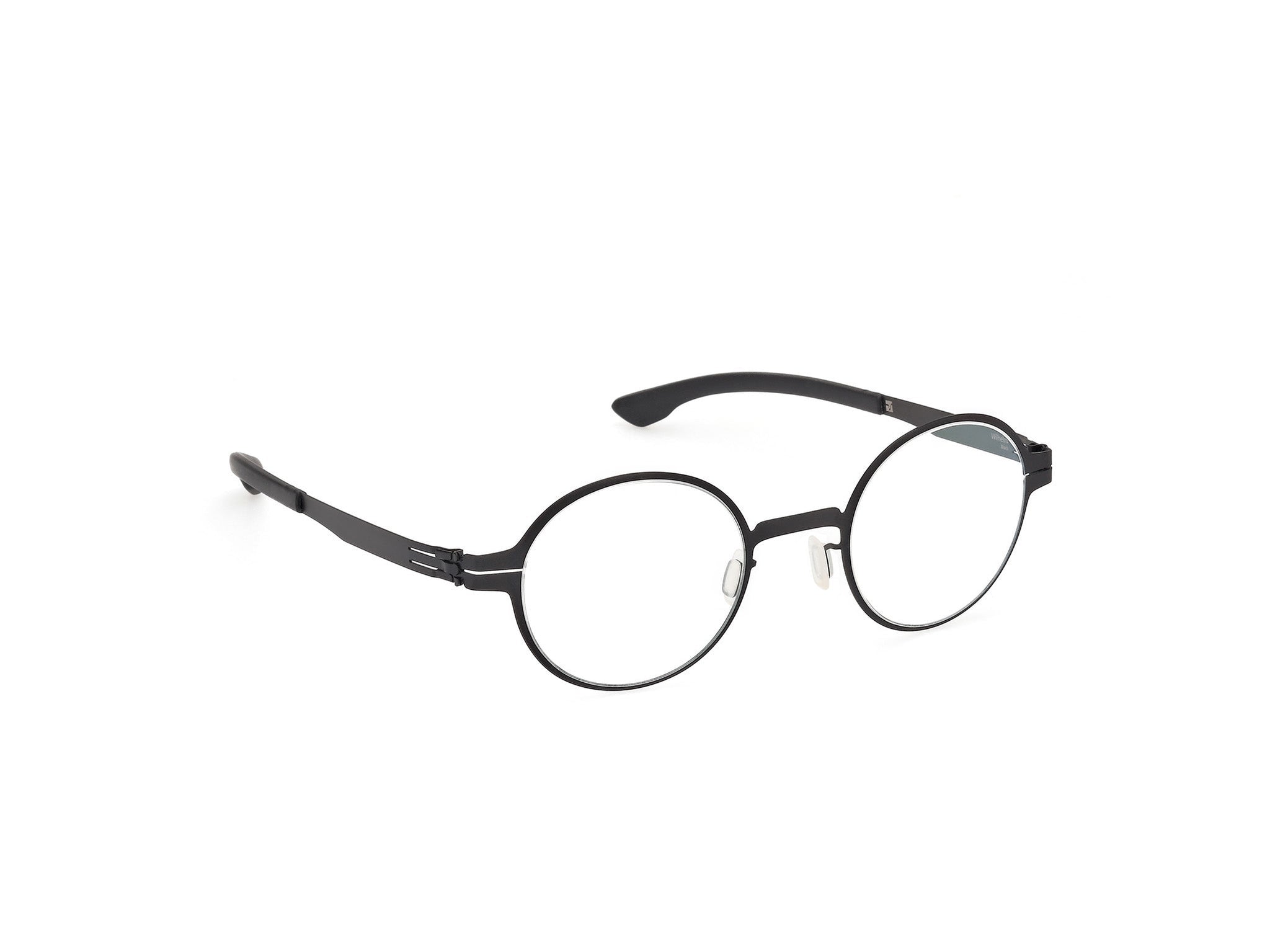 IC! BERLIN-WILHELM-BLACK-0-SPECTACLE FRAME